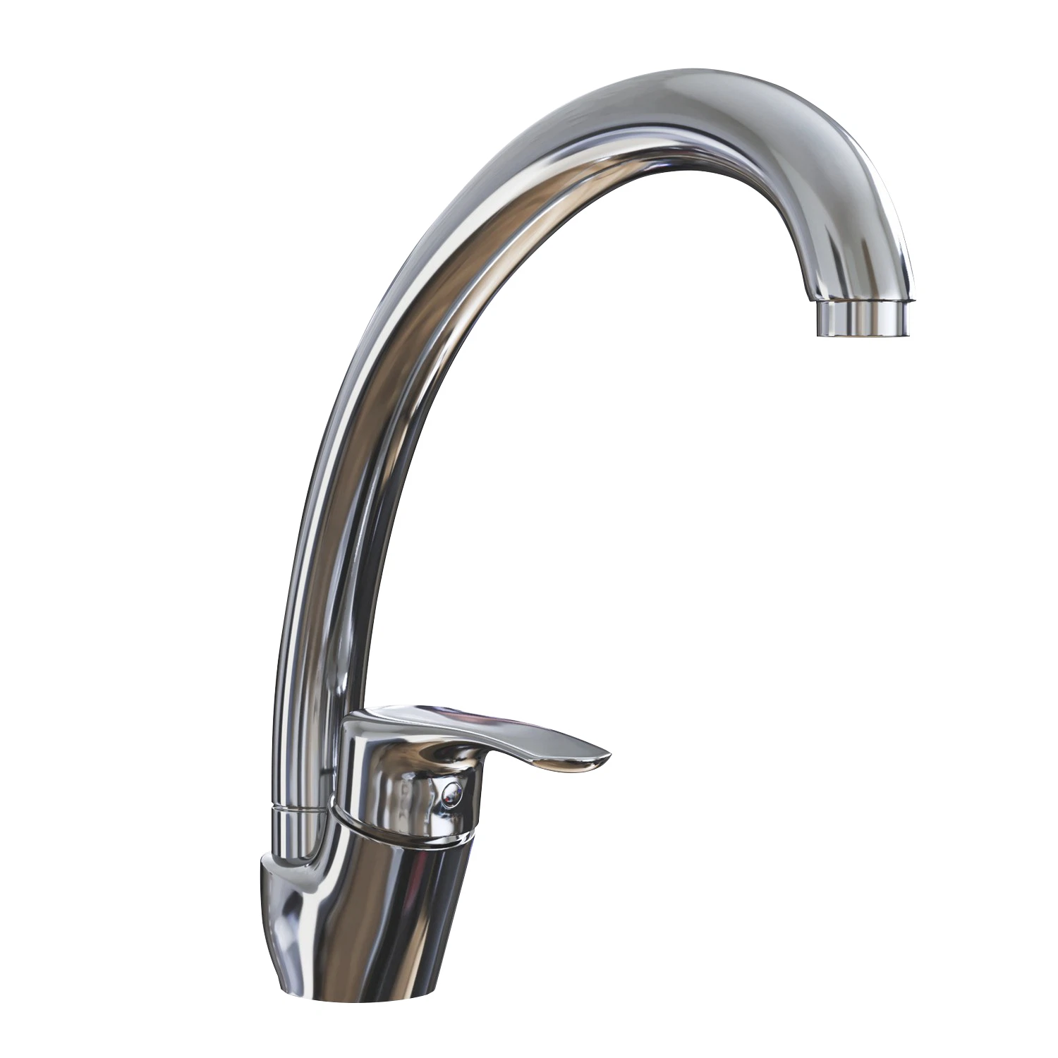 Изображение товара Смеситель для кухни MIXLINE ML03-032 с высоким изливом и боковым рычагом