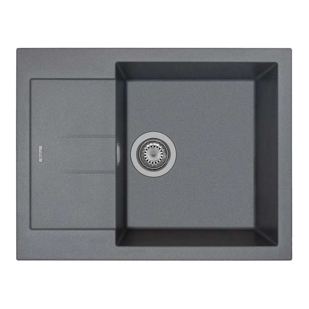 Изображение товара Кухонная мойка Rivelato LUMO LM-6550, темно-серый, кварц