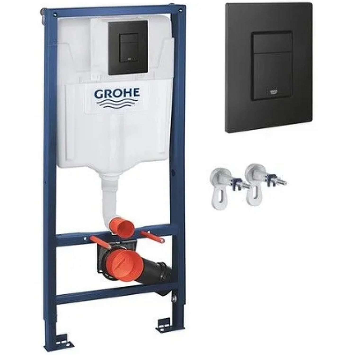 Изображение товара Комплект инсталляции Grohe Rapid SL 38811KF0 для унитаза, монтаж в стену, регулировка по высоте