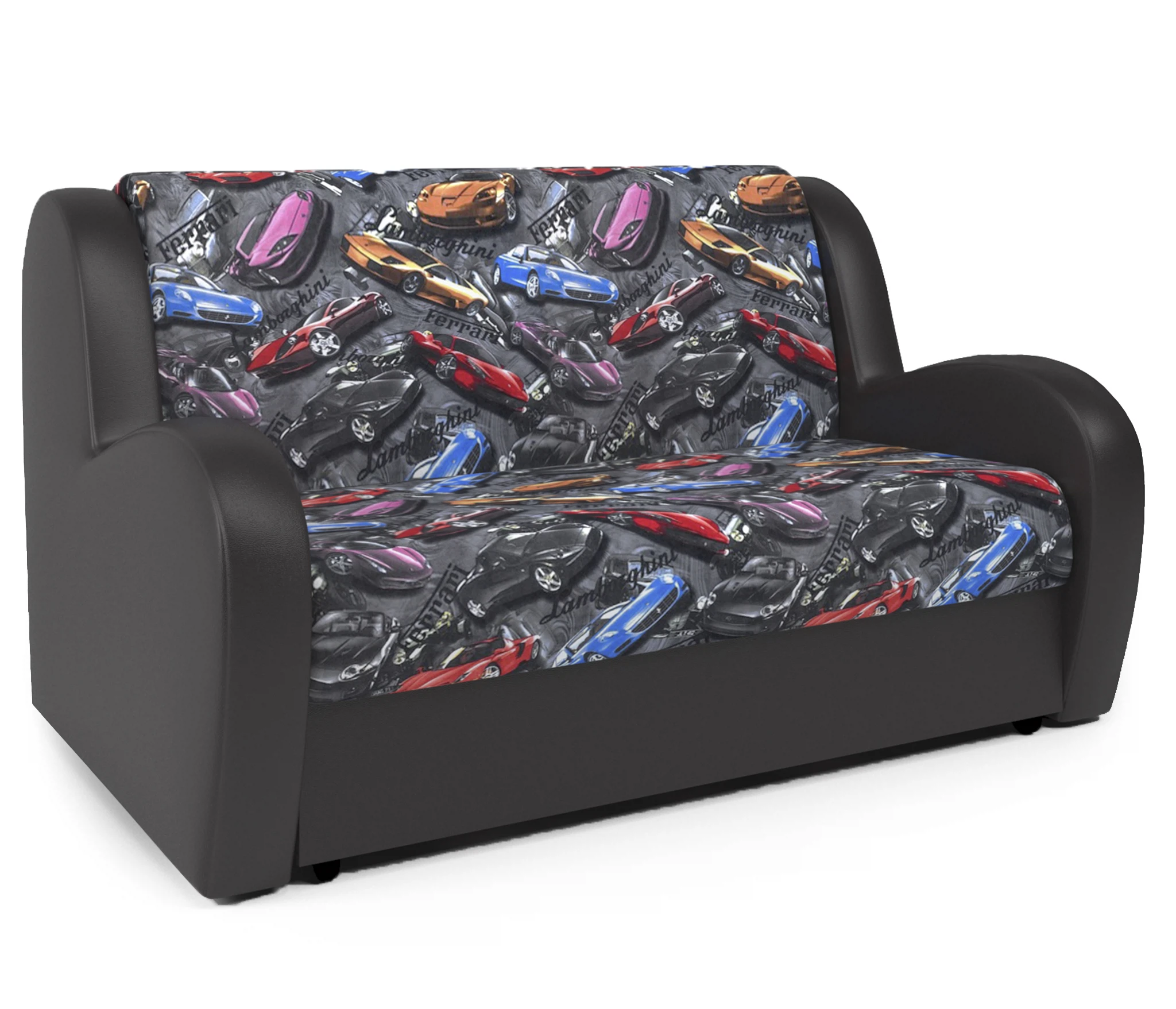 Изображение товара Диван-кровать Барон 100 с механизмом аккордеон и ящиком для белья