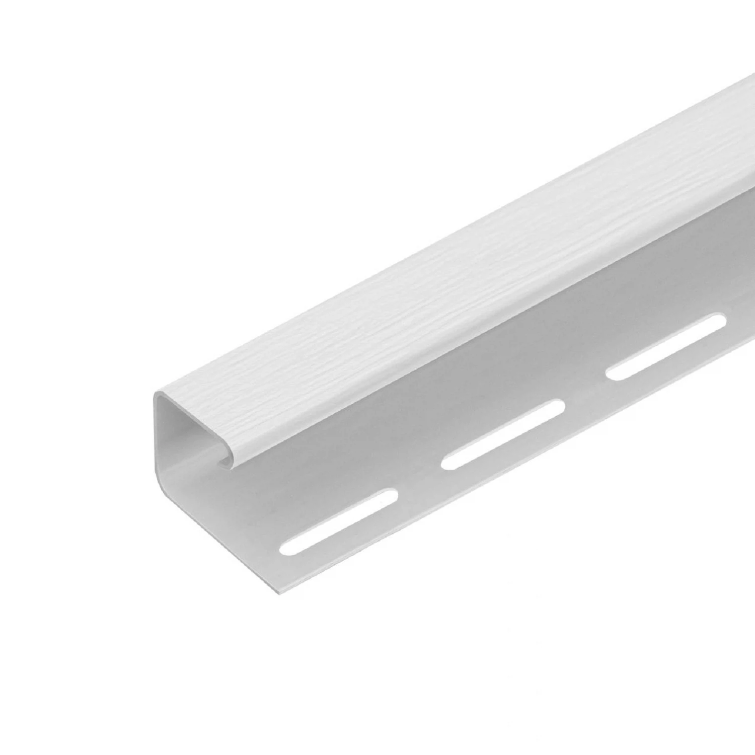 Изображение товара J-профиль Tecos для сайдинга белый 3050 мм