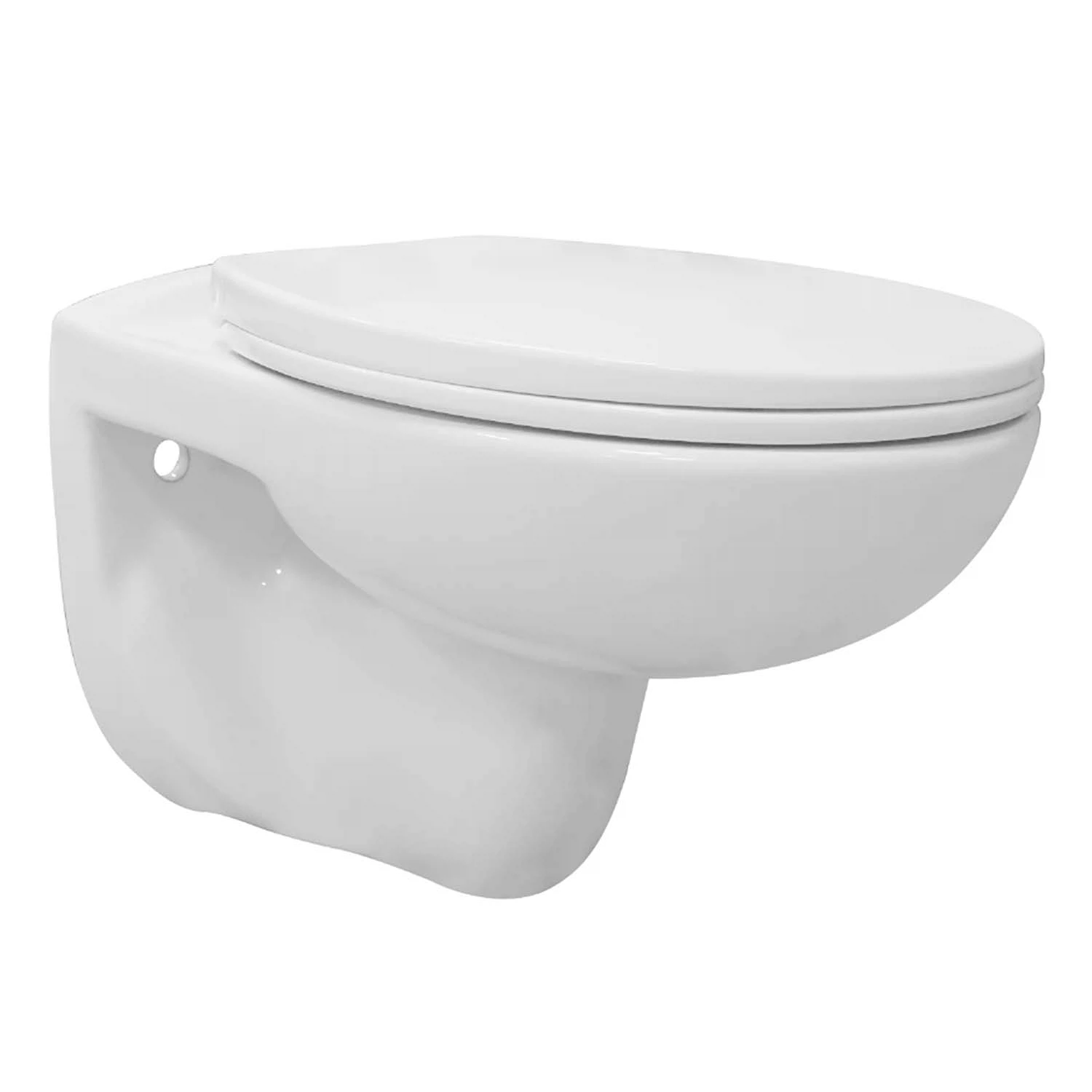 Изображение товара Унитаз подвесной безободковый Loranto Fredo CS-WH8005 с сиденьем микролифт