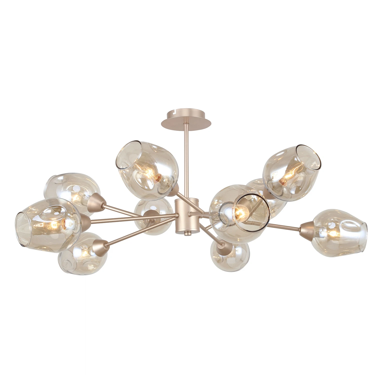 Изображение товара Люстра потолочная Favourite 2658-10U с 10 лампами Е14 для современного интерьера