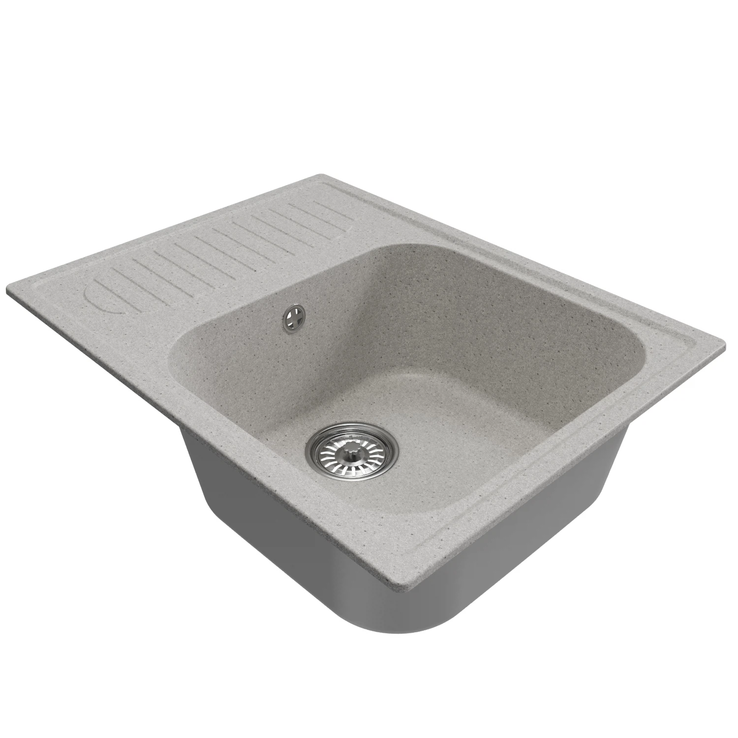 Изображение товара Мойка ML-GM18 с крылом, серая (310), 640*490*190мм NEW