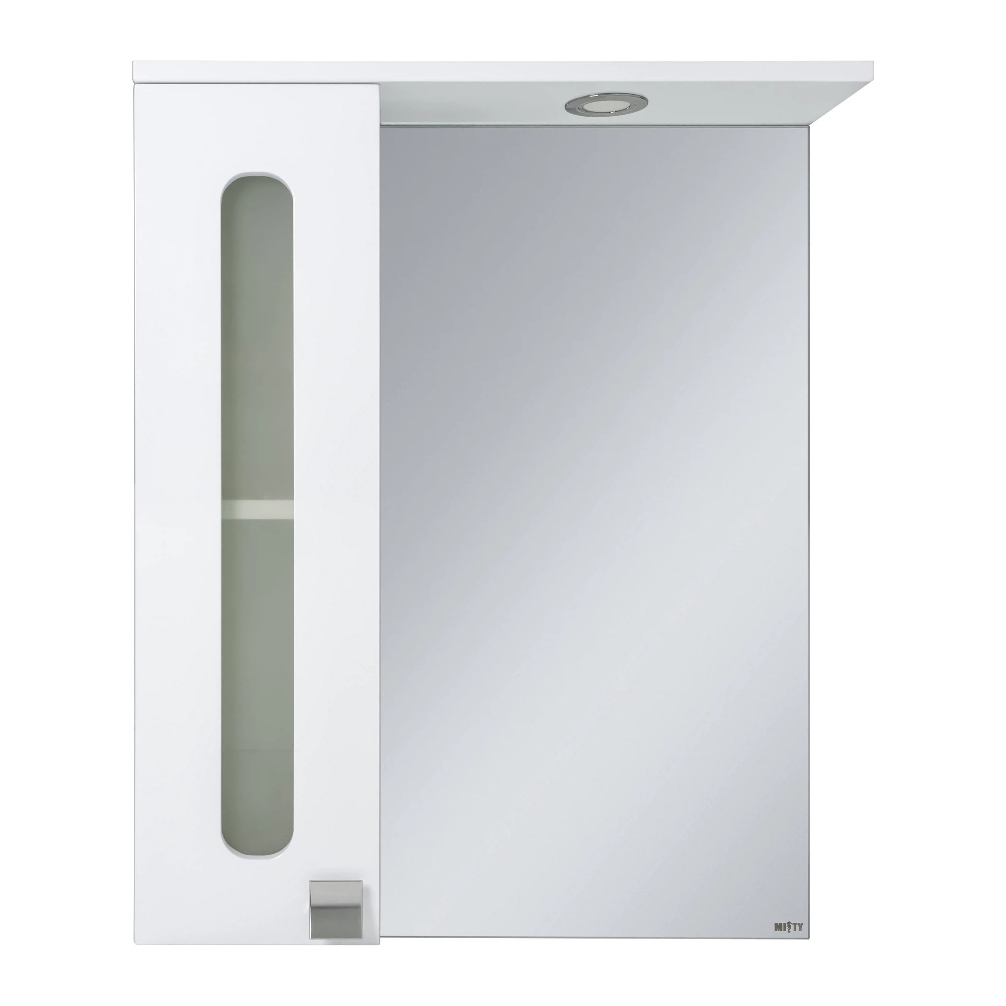 Изображение товара Зеркало-шкаф Misty Урал 60 левое со свет. Э-Ура-04060-021Л