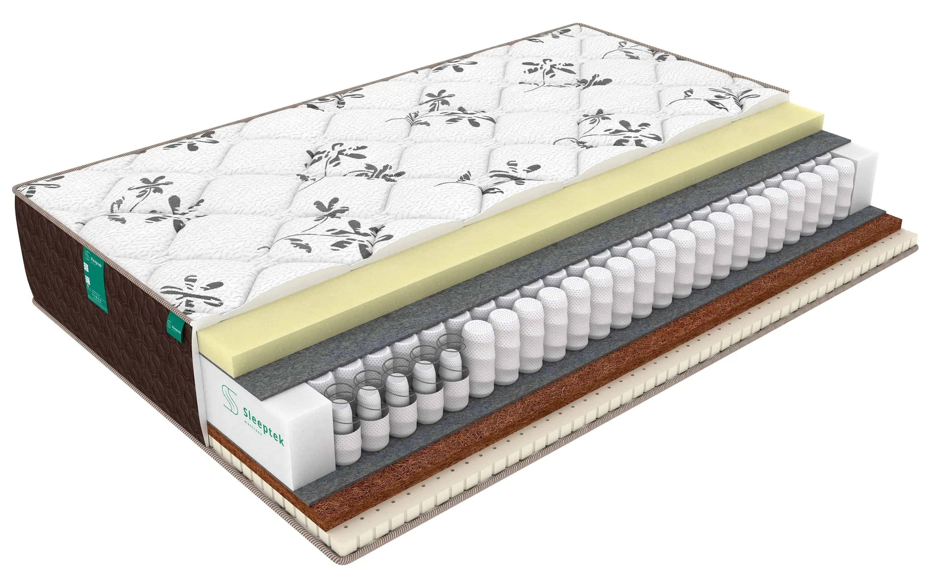 Изображение товара Матрас Sleeptek Duplex Memo LatexStrong 80х200 см