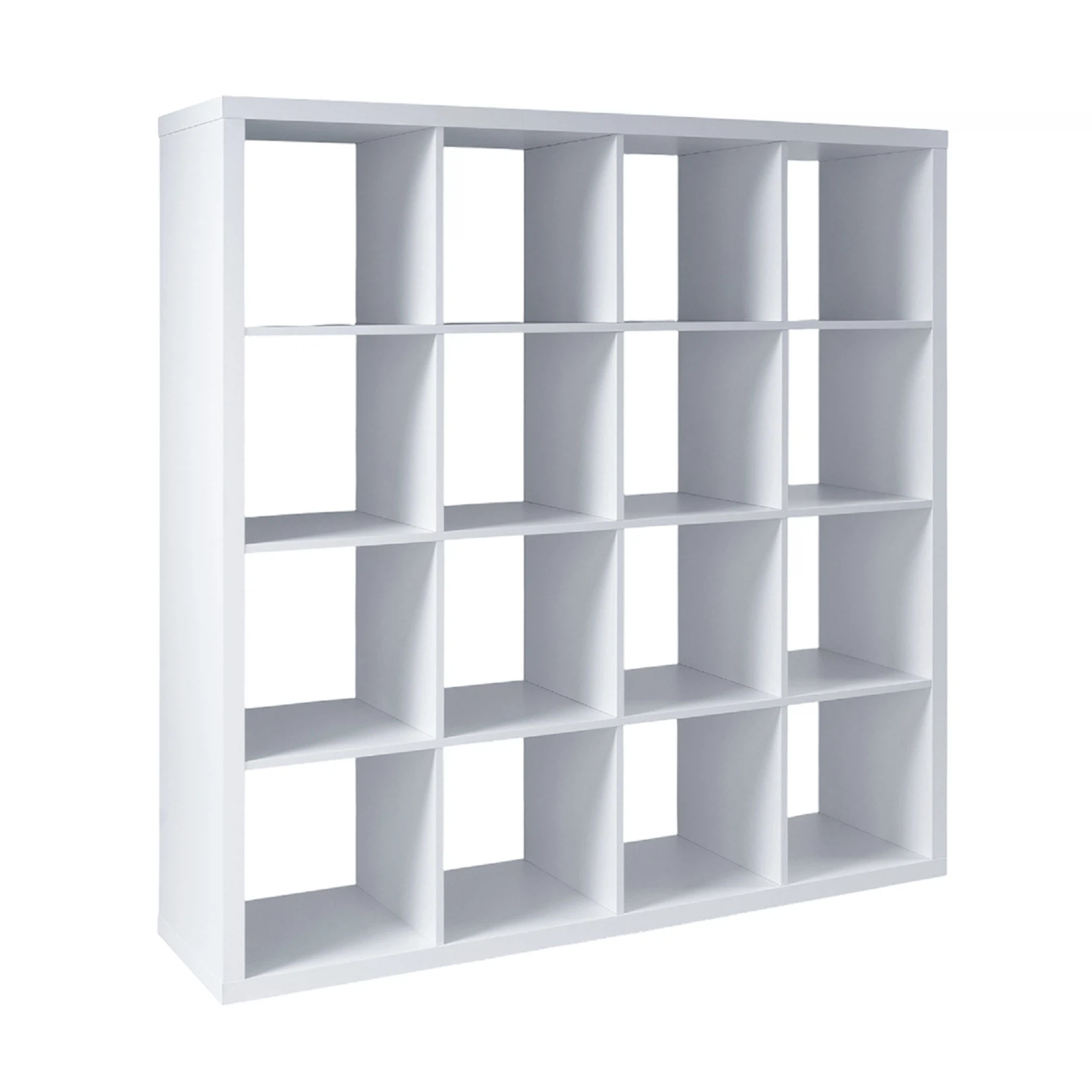 Изображение товара Стеллаж Фора 16 146x146x38 белый из ЛДСП для дома и офиса