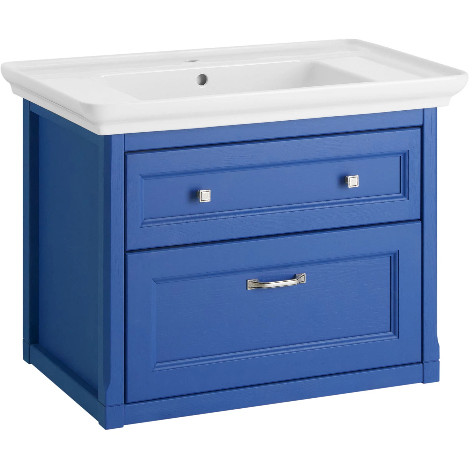 Изображение товара Подстолье Толедо 85 Smalt с раковиной Дуглас Kirovit для ванной комнаты