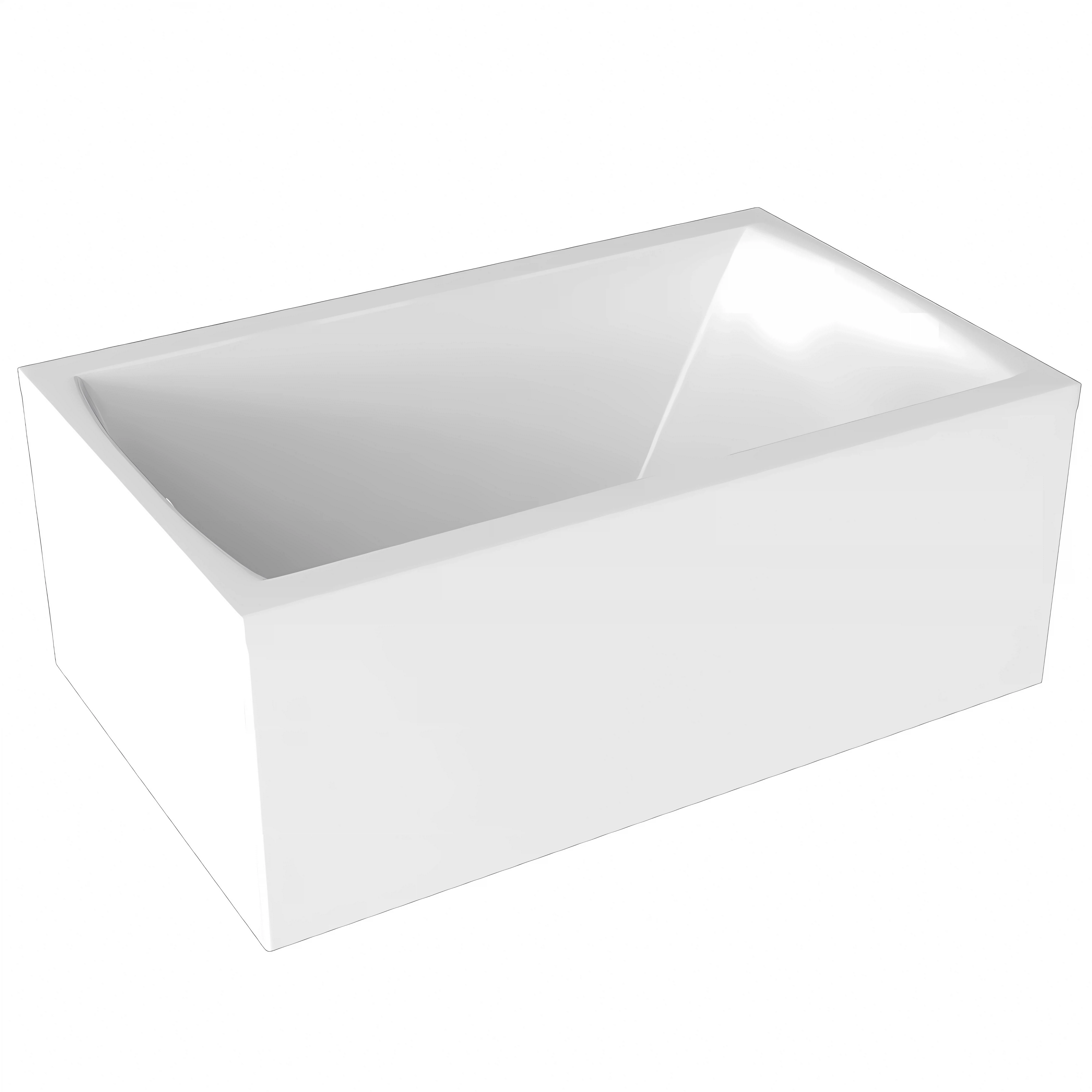 Изображение товара Акриловая ванна Marka One MODERN 120x70 прямоугольная с гарантией 17 лет
