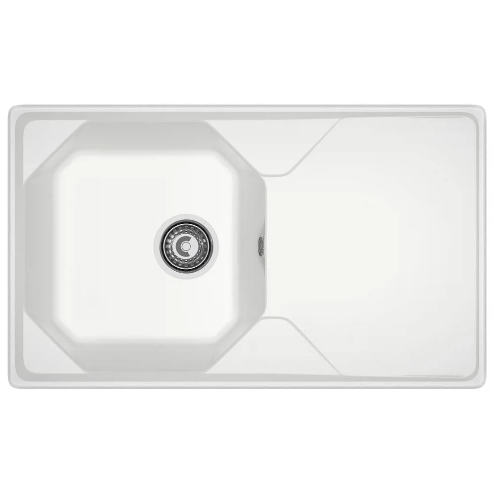 Изображение товара Кухонная мойка GranFest UNIQUE 840L, иней, искусственный мрамор