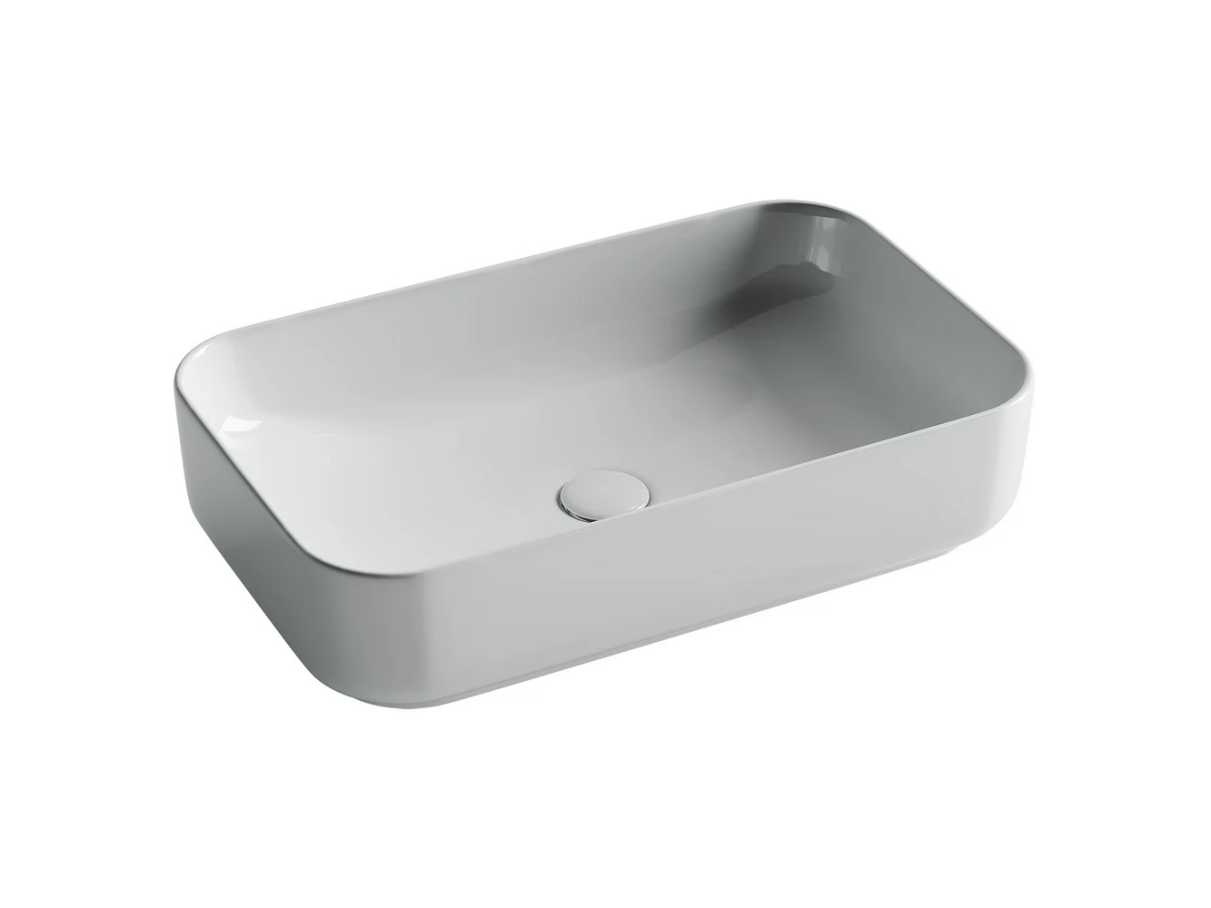 Изображение товара Умывальник накладной прямоугольный Element 605x375x145 мм Ceramica Nova Италия