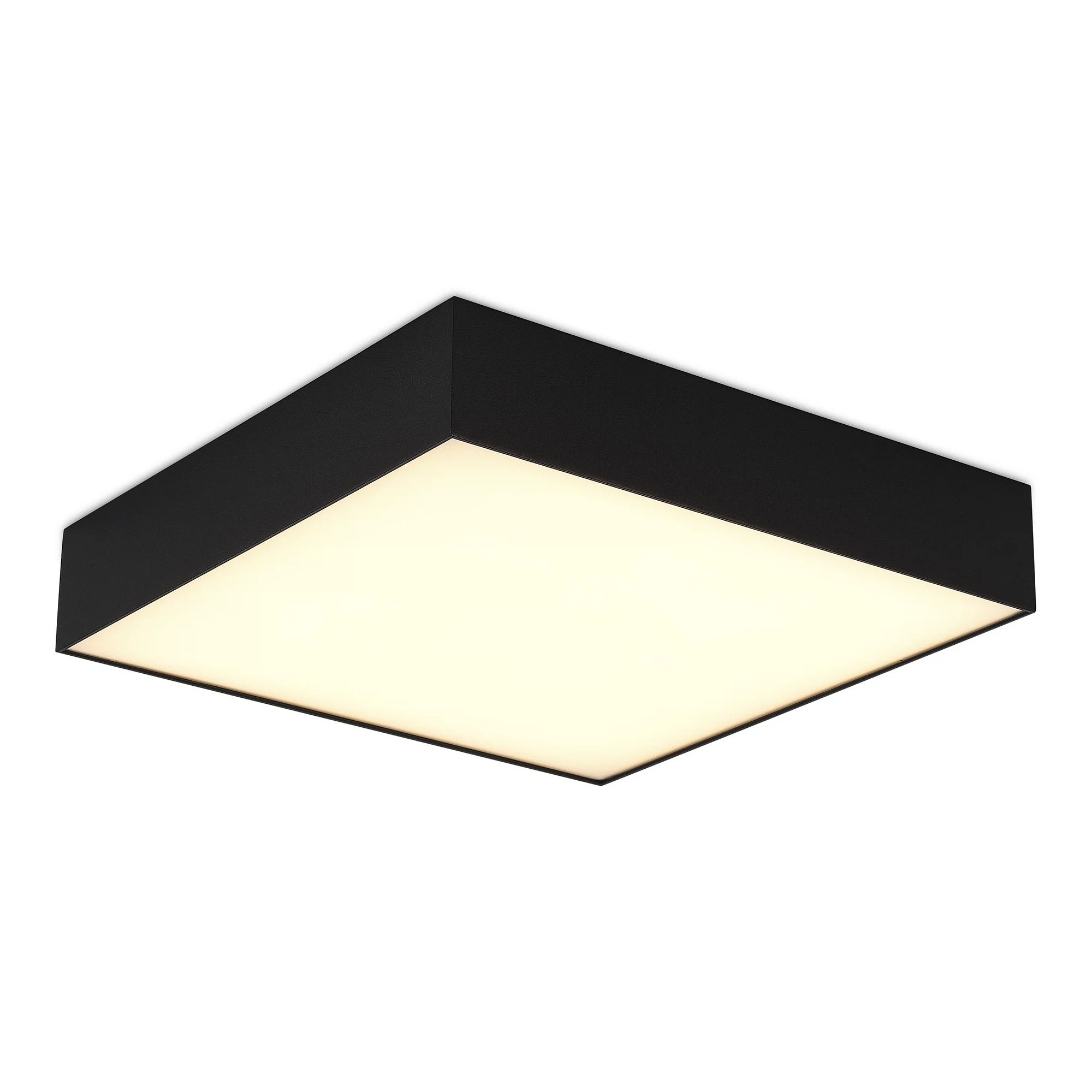 Изображение товара Потолочный светильник LED ST LUCE Черный 48W 3000K для интерьера Изображение товара Потолочный светильник LED ST LUCE Черный 48W 3000K для интерьера
