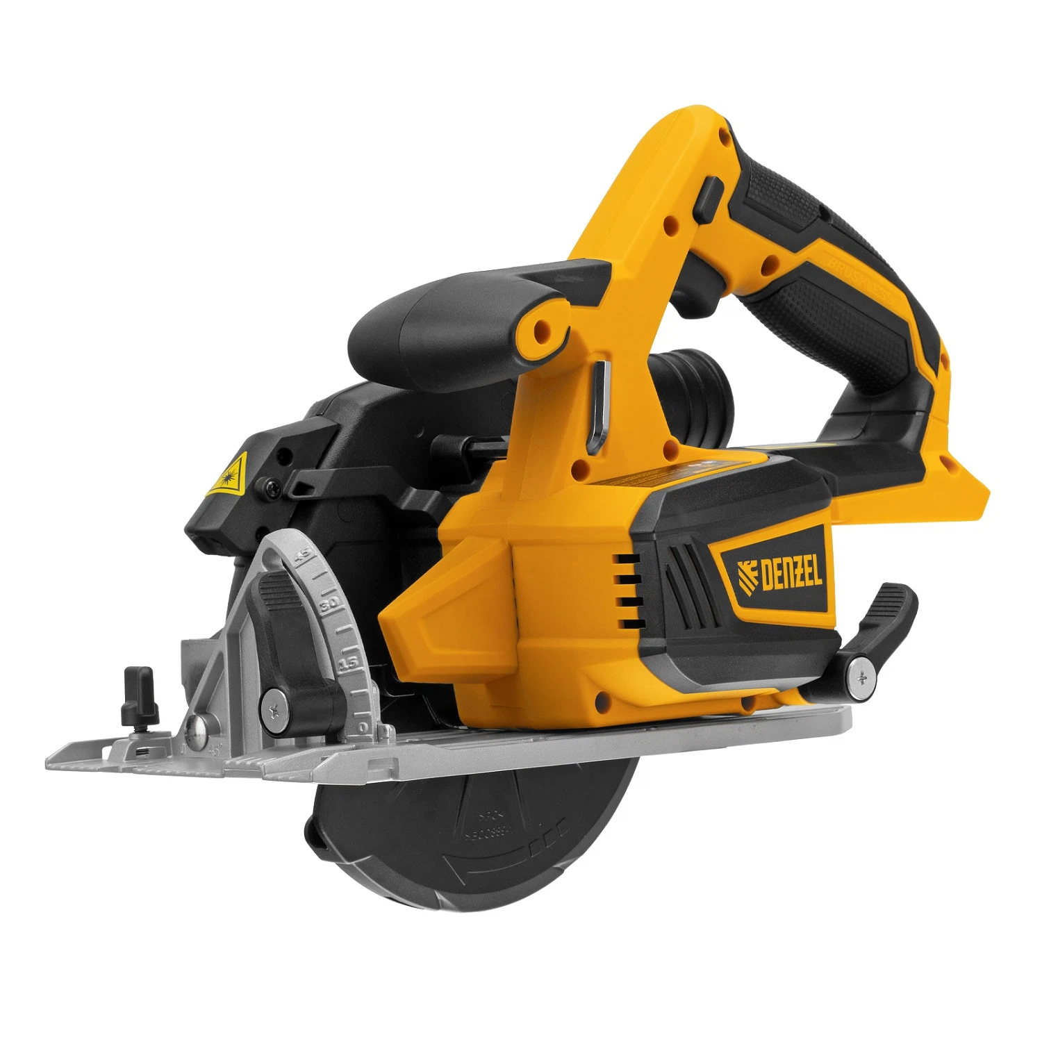Изображение товара Аккумуляторная циркулярная пила Denzel CCS-165-0 18В Li-Ion для древесных материалов