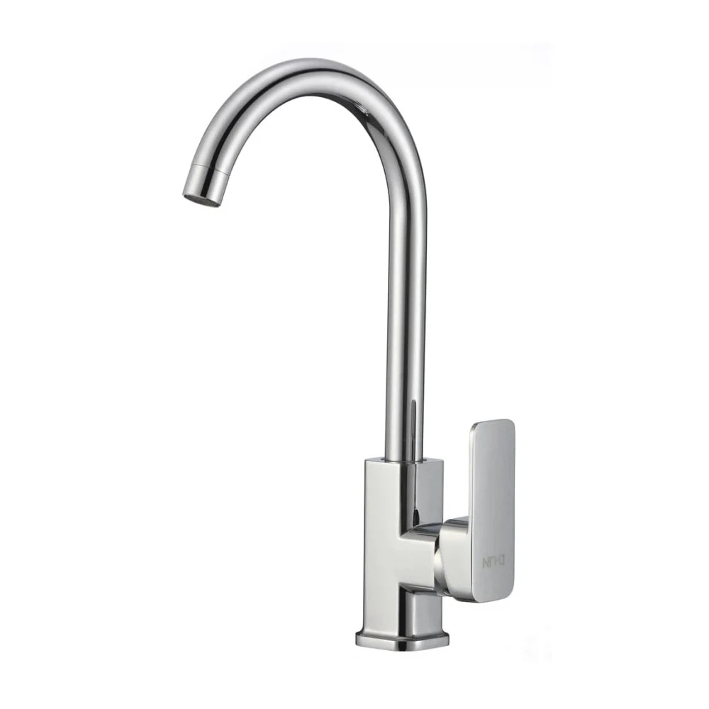 Изображение товара Смеситель D-Lin D155368, хром, поворотный излив