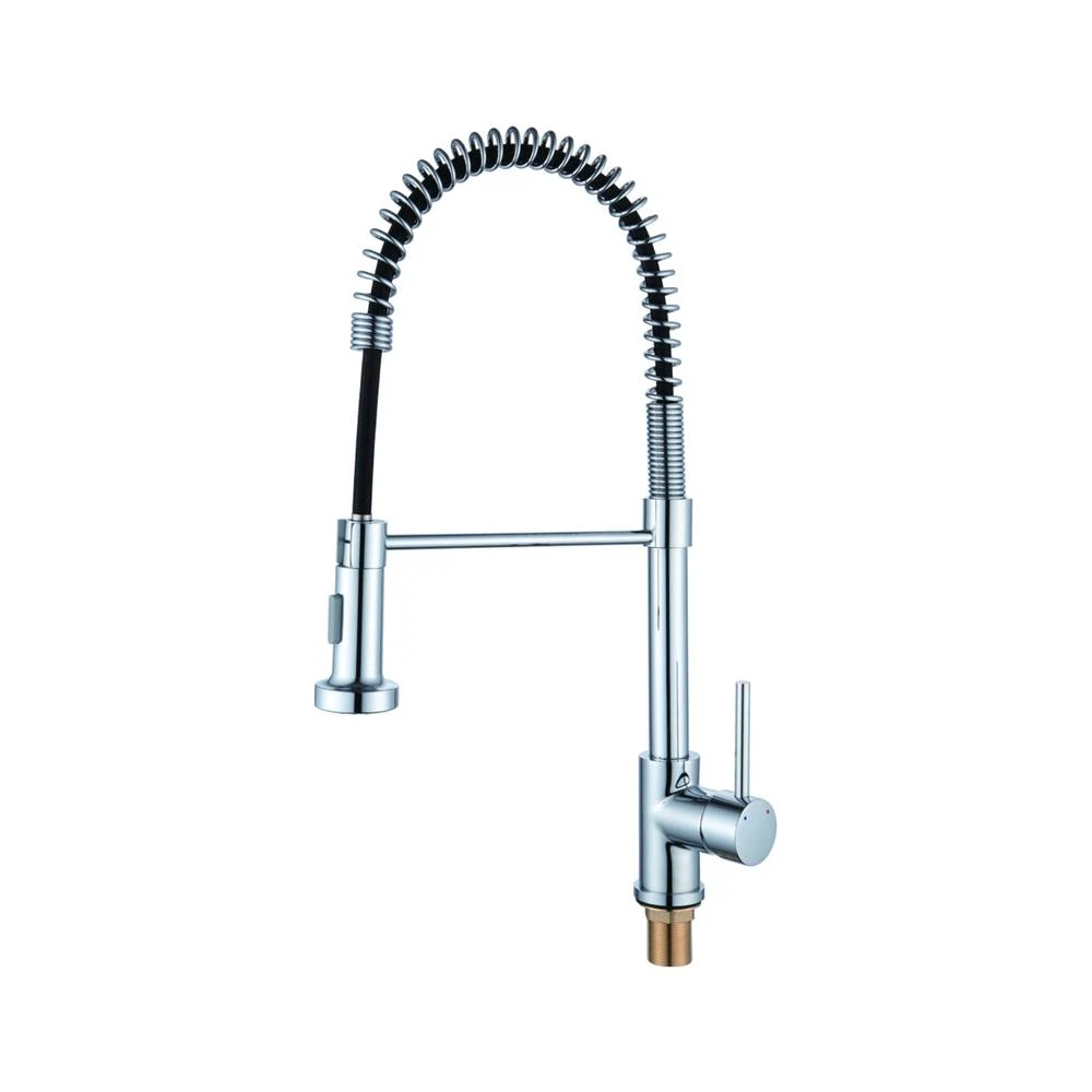 Изображение товара Смеситель для кухни с гибким изливом D-Lin D159315-2, хром, монтаж на мойку