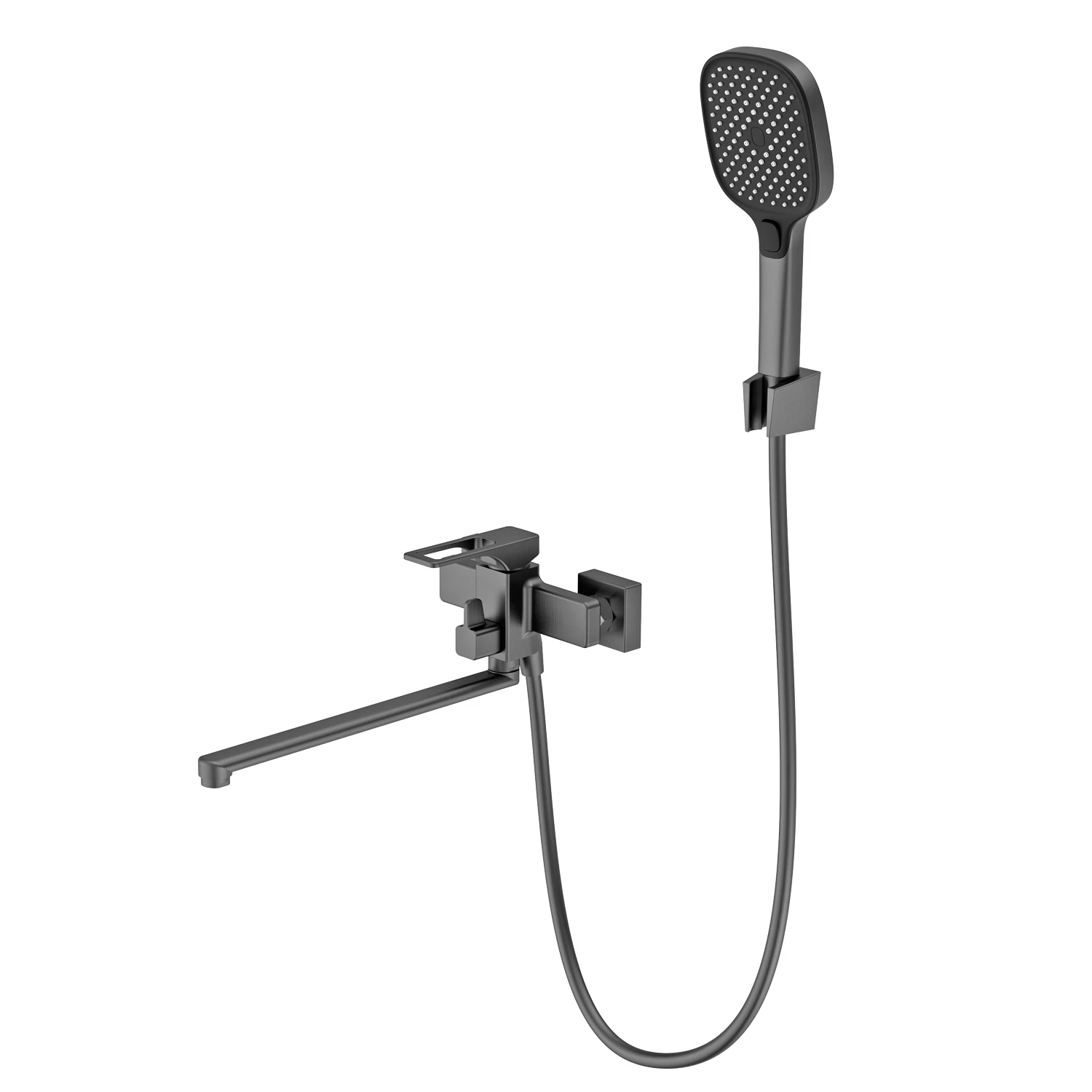 Изображение товара Смеситель для ванны SPLENKA S55.22.09 графит с поворотным изливом