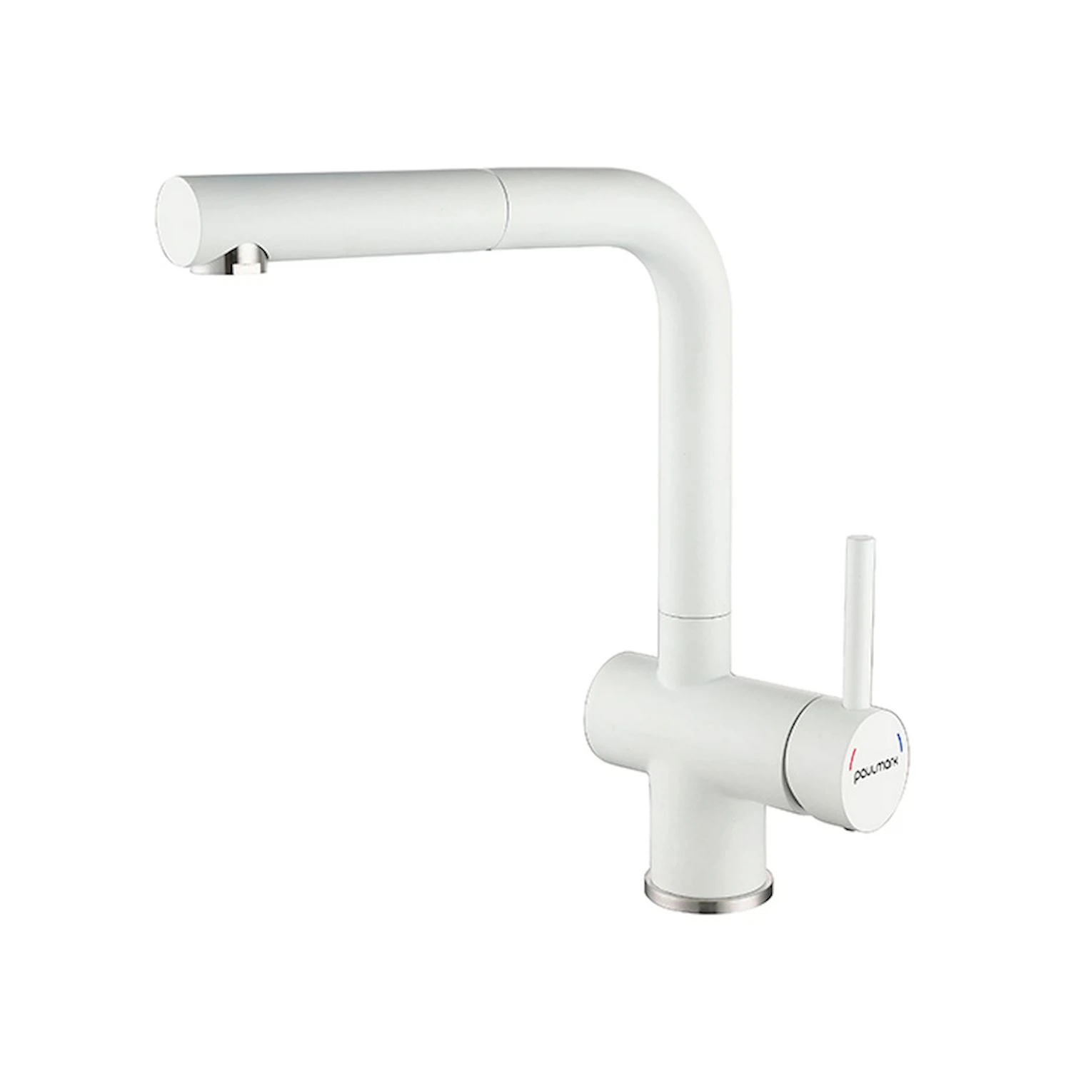 Изображение товара Смеситель для кухни Dosse, белый матовый, Do214418-431, Paulmark