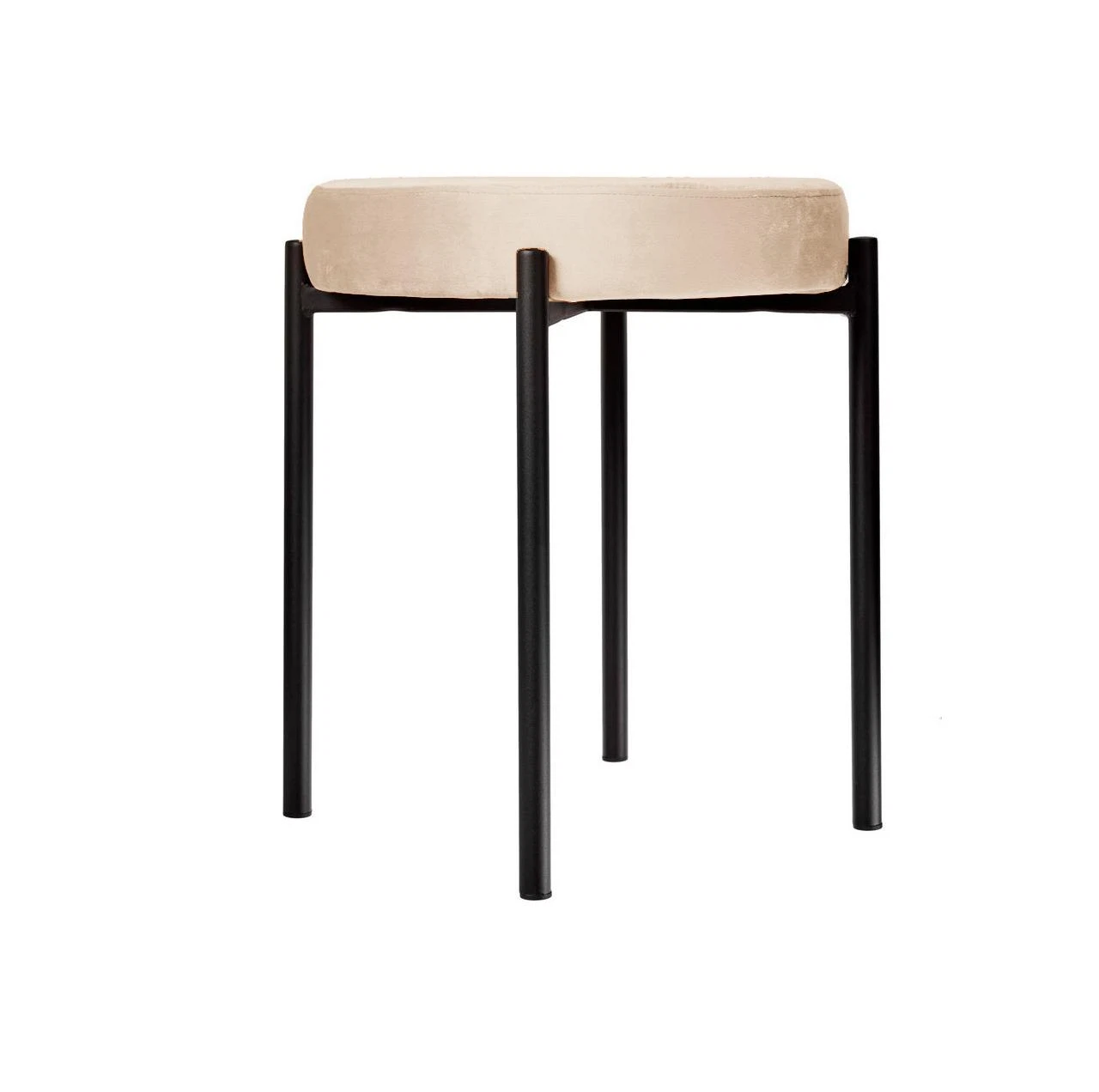 Изображение товара Табурет M DikLine, B03 BEIGE, ножки черные