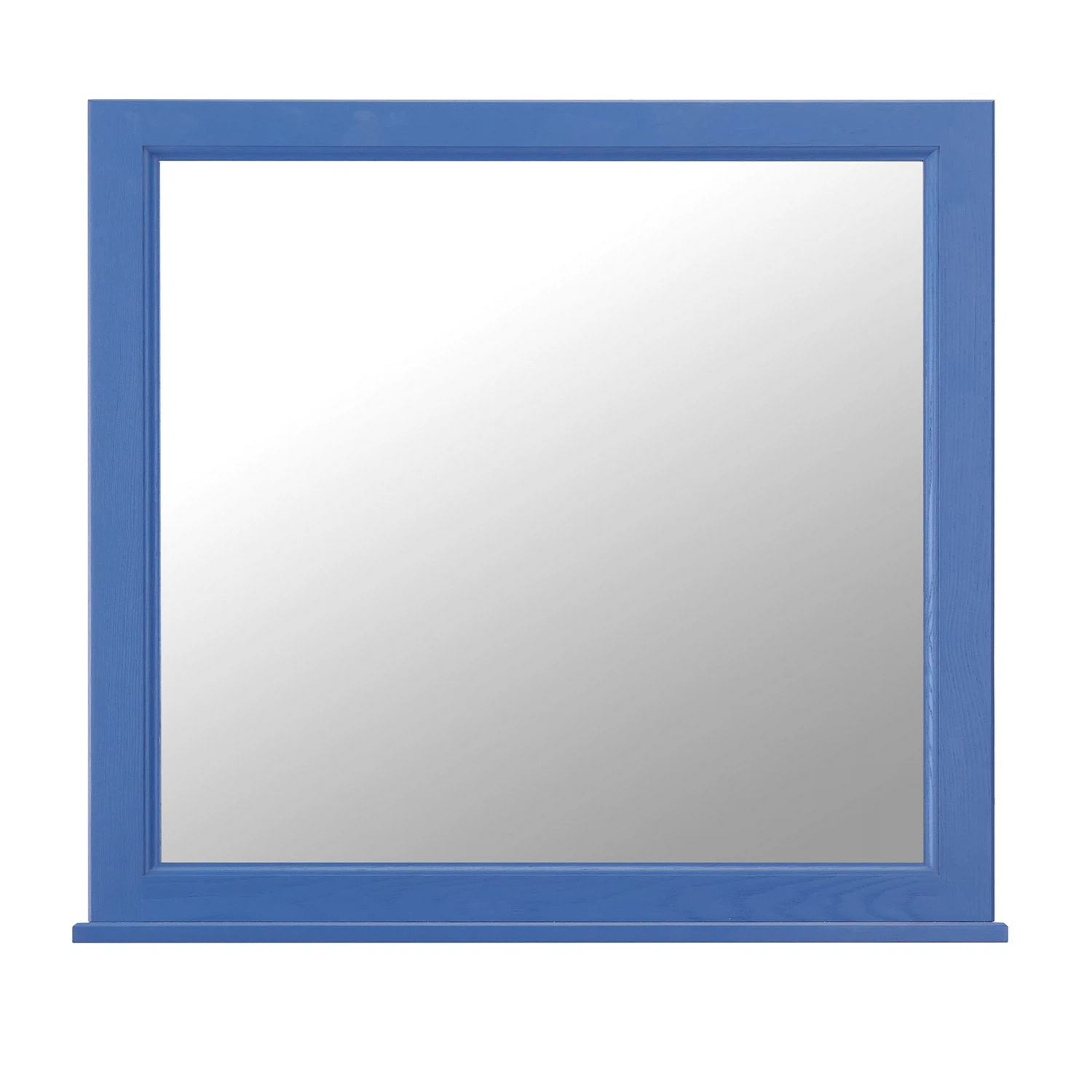 Изображение товара Зеркало Толедо 105 Smalt с рамой из ясеня и полочкой для ванной