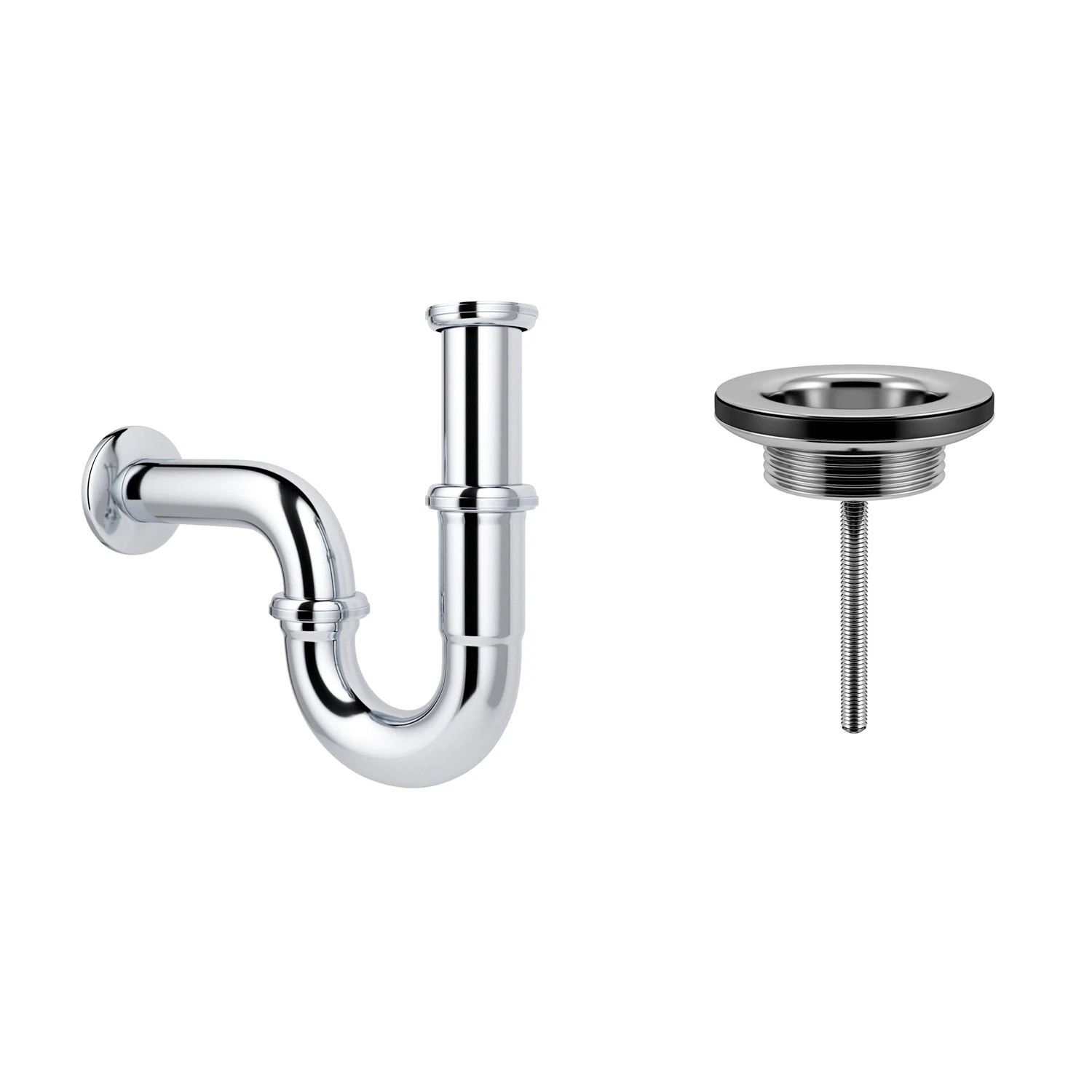 Изображение товара Сифон для раковины с донным клапаном  Wellsee  Drainage System, 182102005