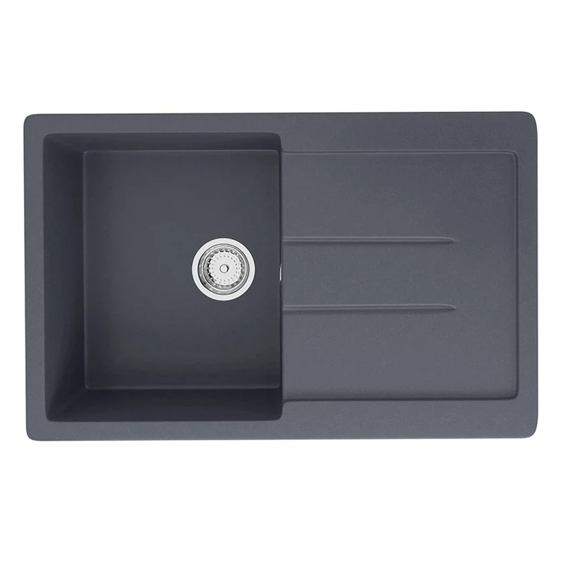Изображение товара Кухонная мойка Ulgran U-507-343, антрацит, искусственный мрамор
