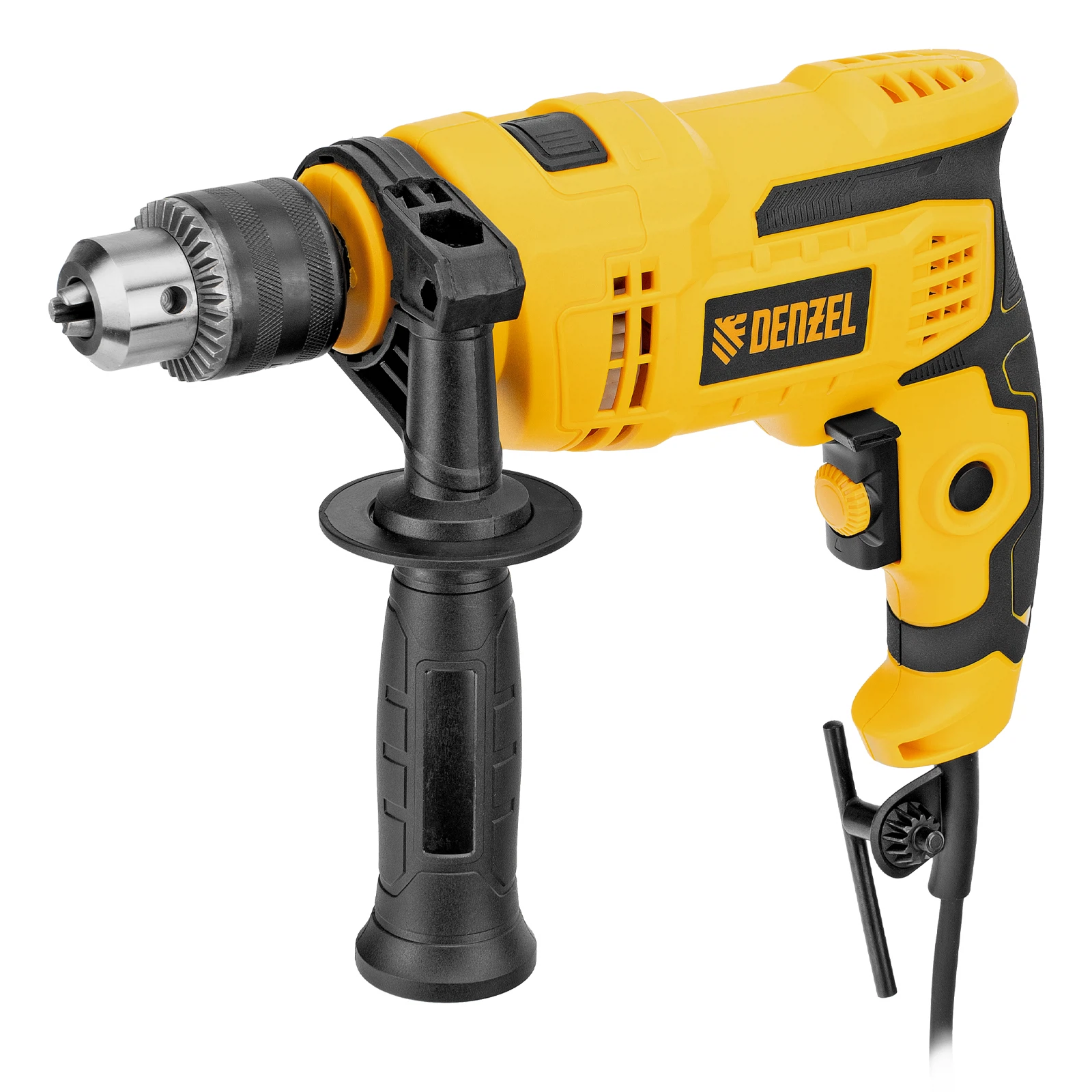 Изображение товара Дрель ударная IDD-750, 750 Вт, 0-3000 об/мин, 48000 уд/мин, Denzel 26310
