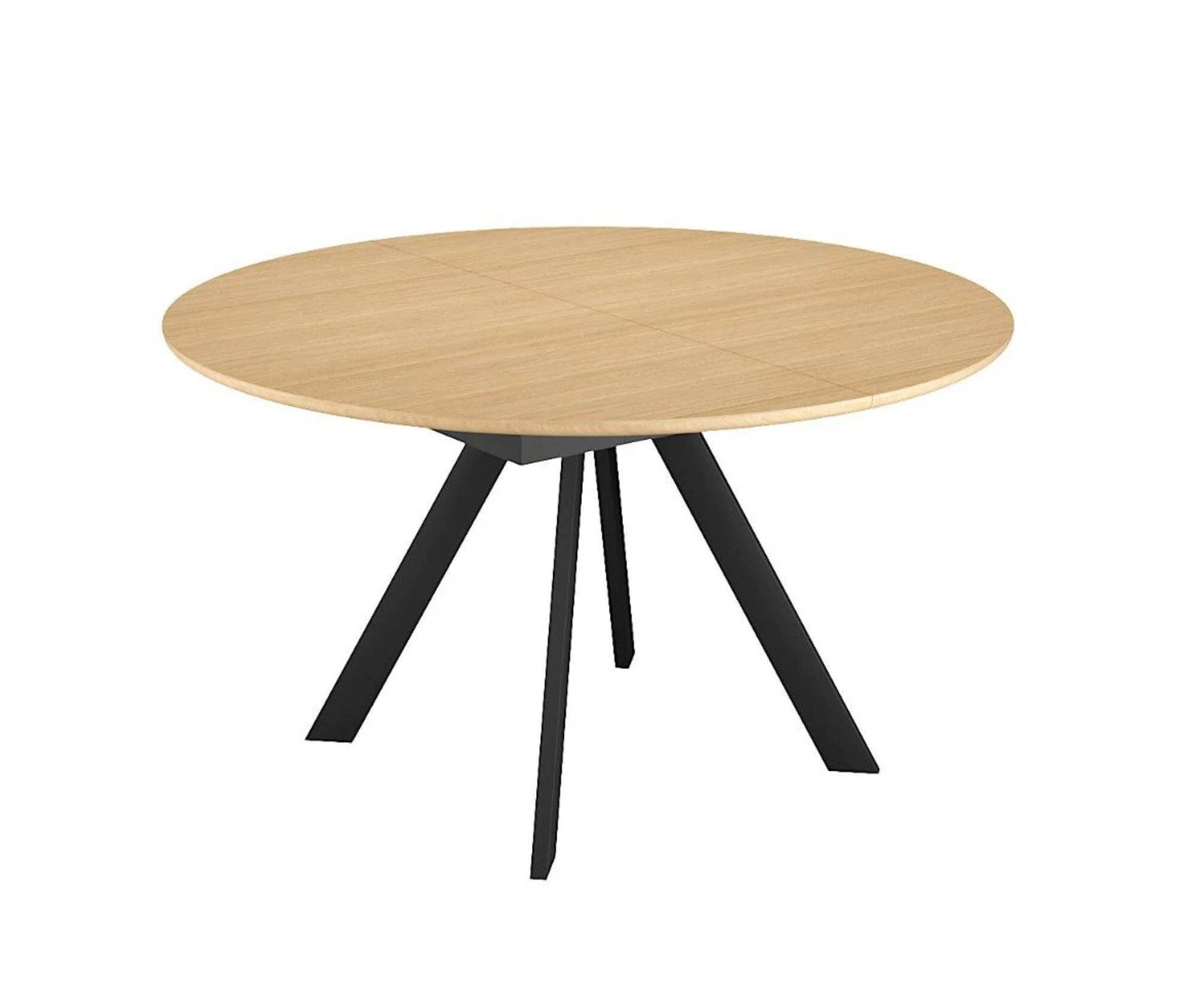 Изображение товара Складной стол DikLine RD120 из ЛДСП с металлическими опорами