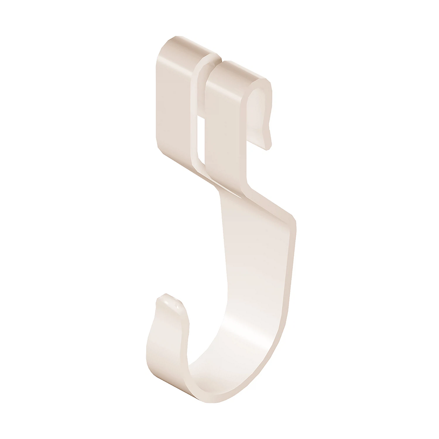 Изображение товара Универсальные крючки Larvij 150x70x35 мм магнолия 2 шт.