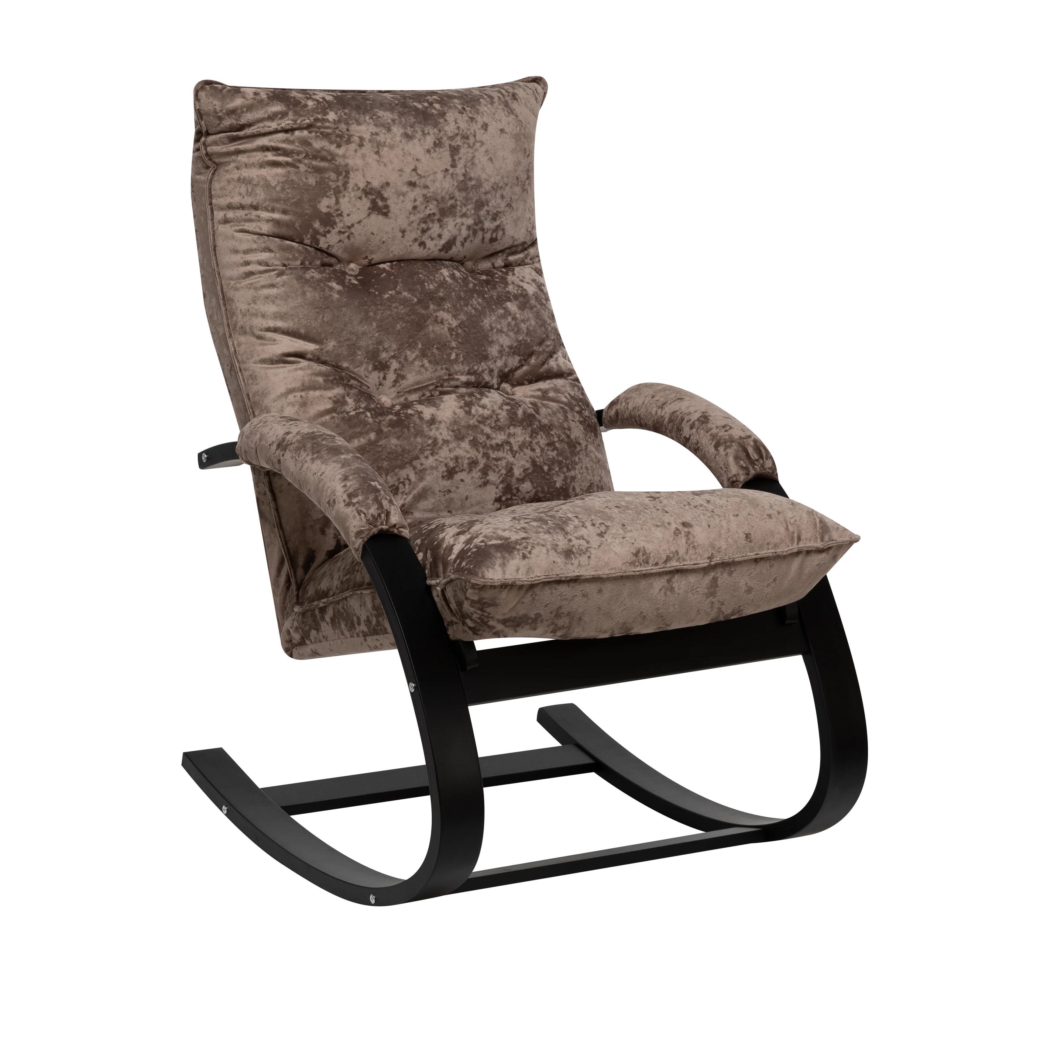 Изображение товара Кресло-трансформер Теона черный/Crash Lux 5 коричневый