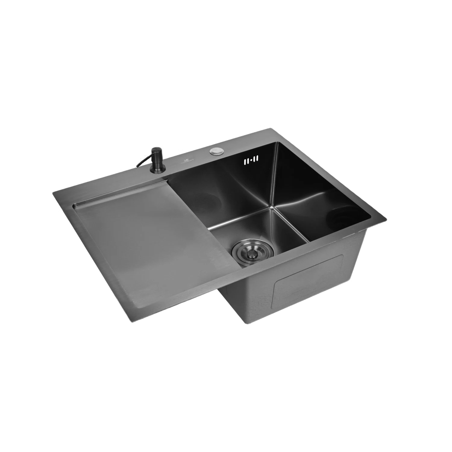 Изображение товара Кухонная мойка WISENT нержавеющая 65х50 с PVD покрытием