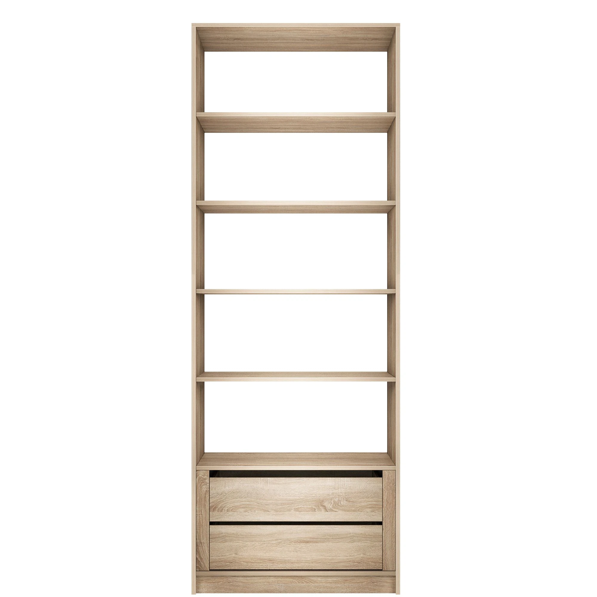 Изображение товара Модуль прямой с полками серии Локер, 81x51x220 см, белый от Е1