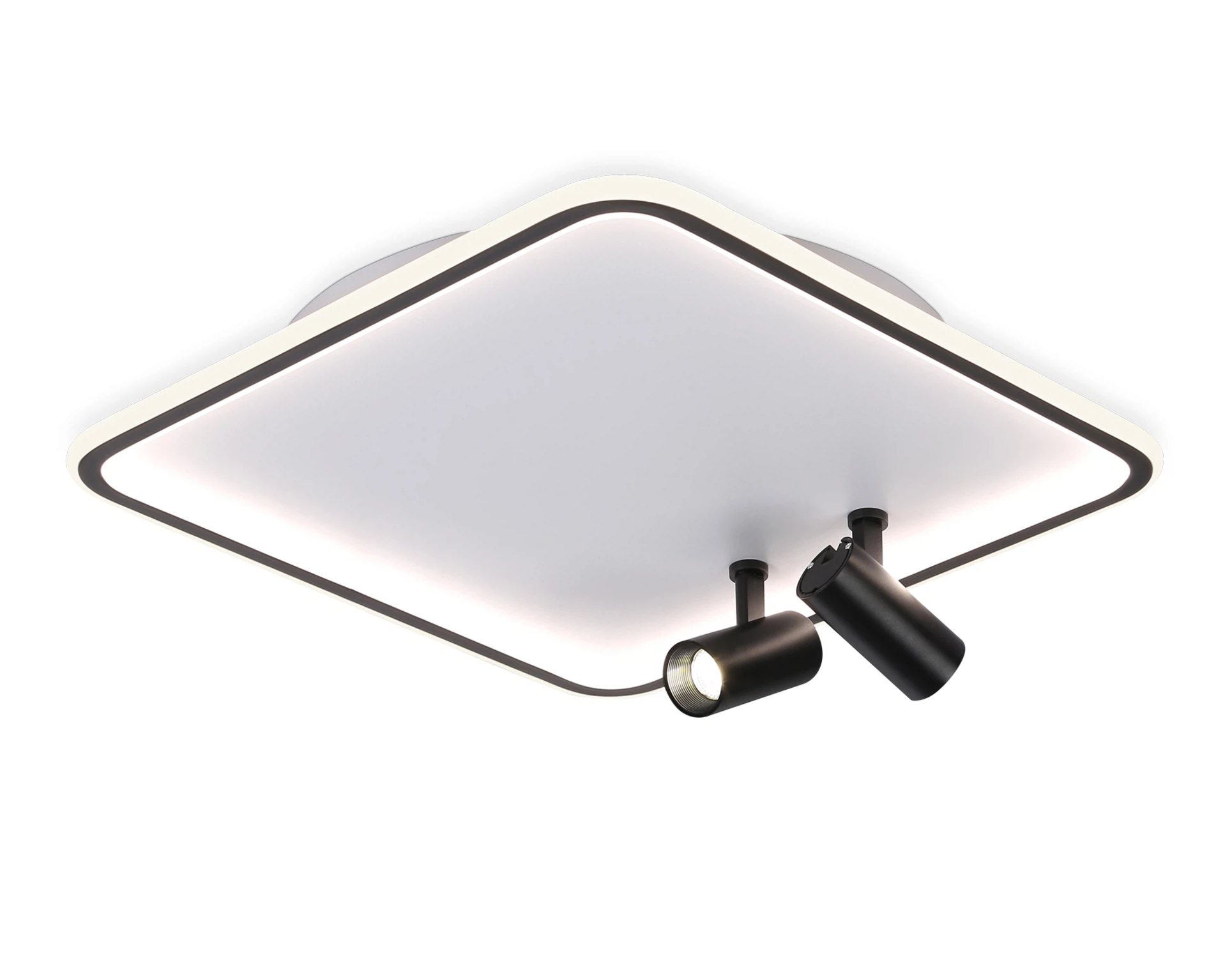 Изображение товара Потолочный светодиодный светильник Ambrella Light FL5115/1+2 с пультом-стюардом и регулировкой цвет