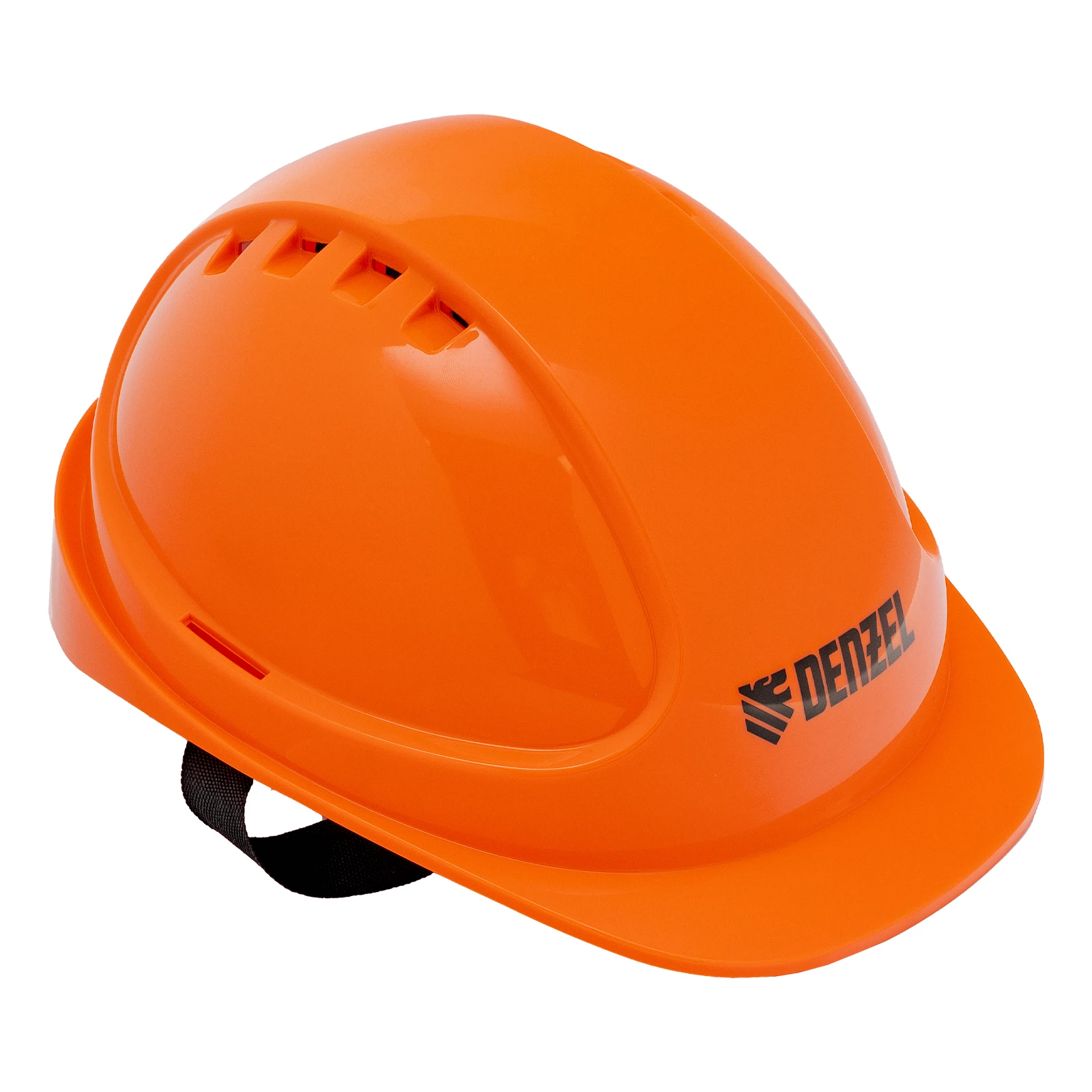 Изображение товара Защитная строительная каска Denzel "Форвард" К-05 оранжевая ударопрочная
