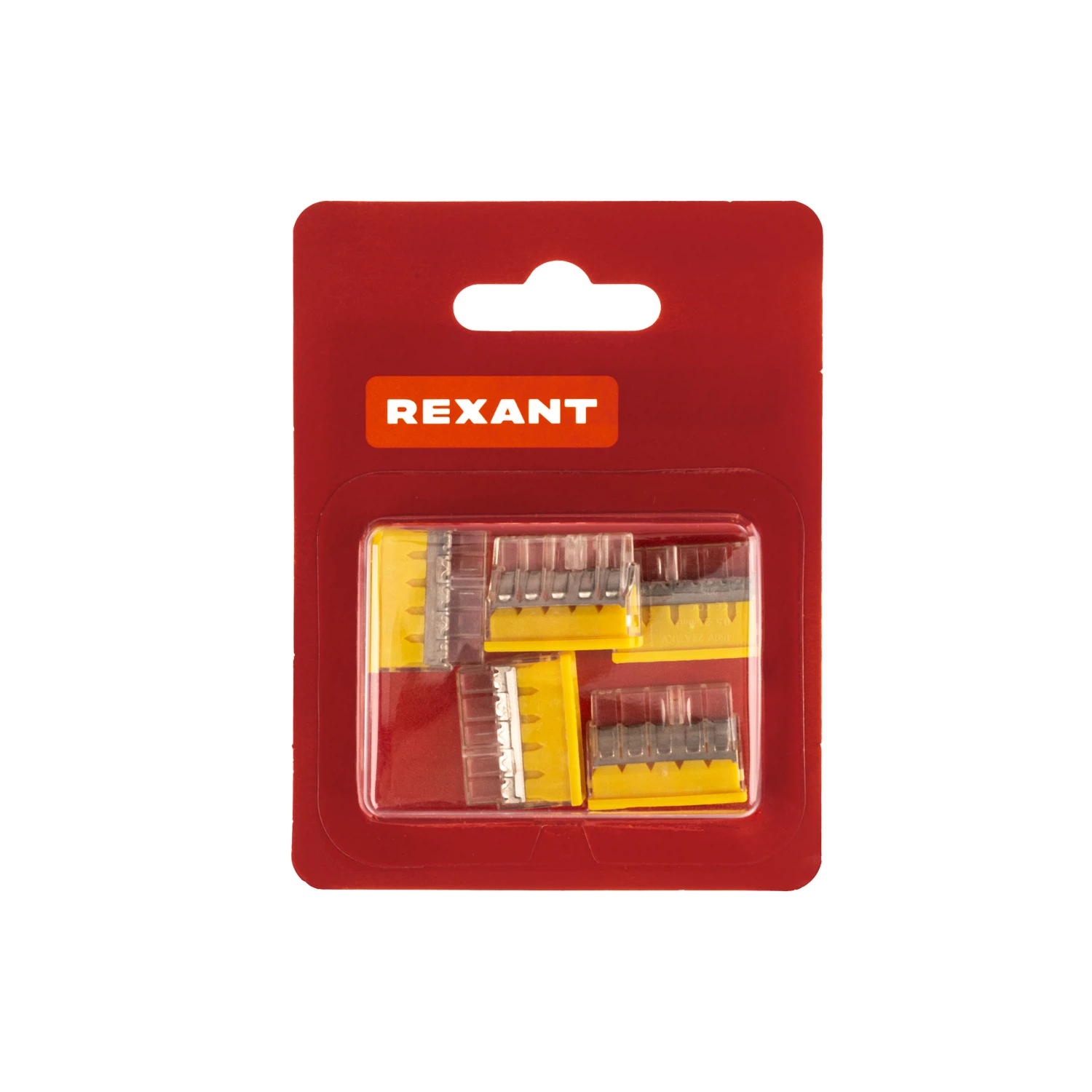 Изображение товара Экспресс-клемма REXANT СМК 2273-205, 5-проводная 0.5-2.5 мм², блистер (5 шт./уп.)