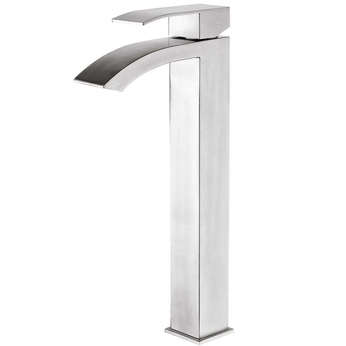 Изображение товара Sмеситель для раковины FASHUN A51218 сатин, 12.8 см излив, керамический картридж