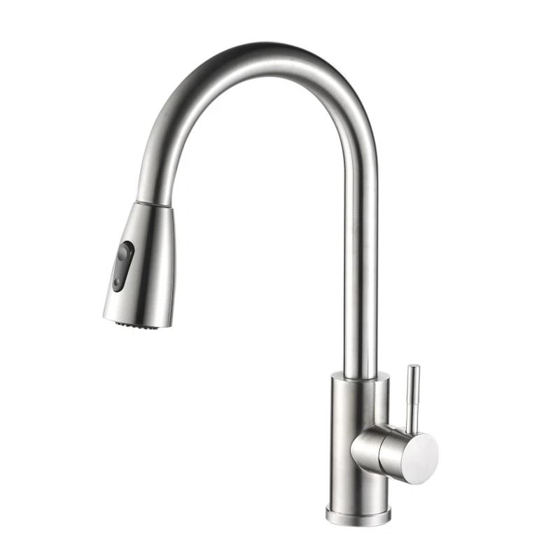 Изображение товара Смеситель для кухни Haiba HB73304-2, сталь