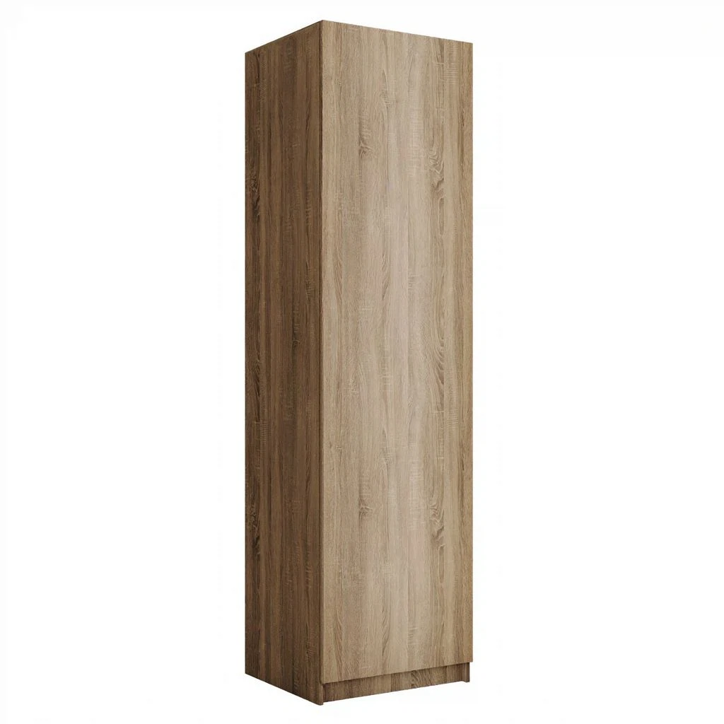 Изображение товара Шкаф распашной Локер с полками модулем, 61x52.5x220, Е1, Сонома MOD_GAR_600_DV_SH__M1__S