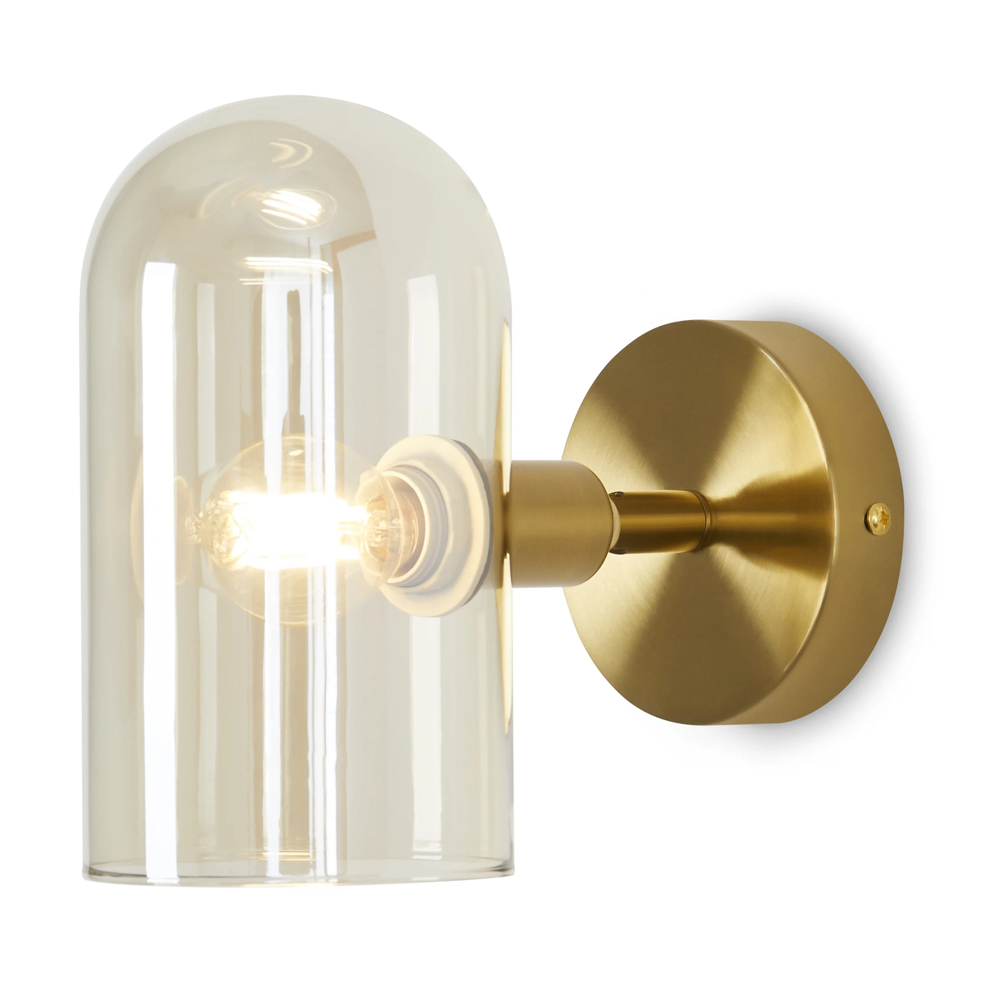 Изображение товара Настенный светильник Freya Firefly FR5427WL-01BS с металлическим плафоном