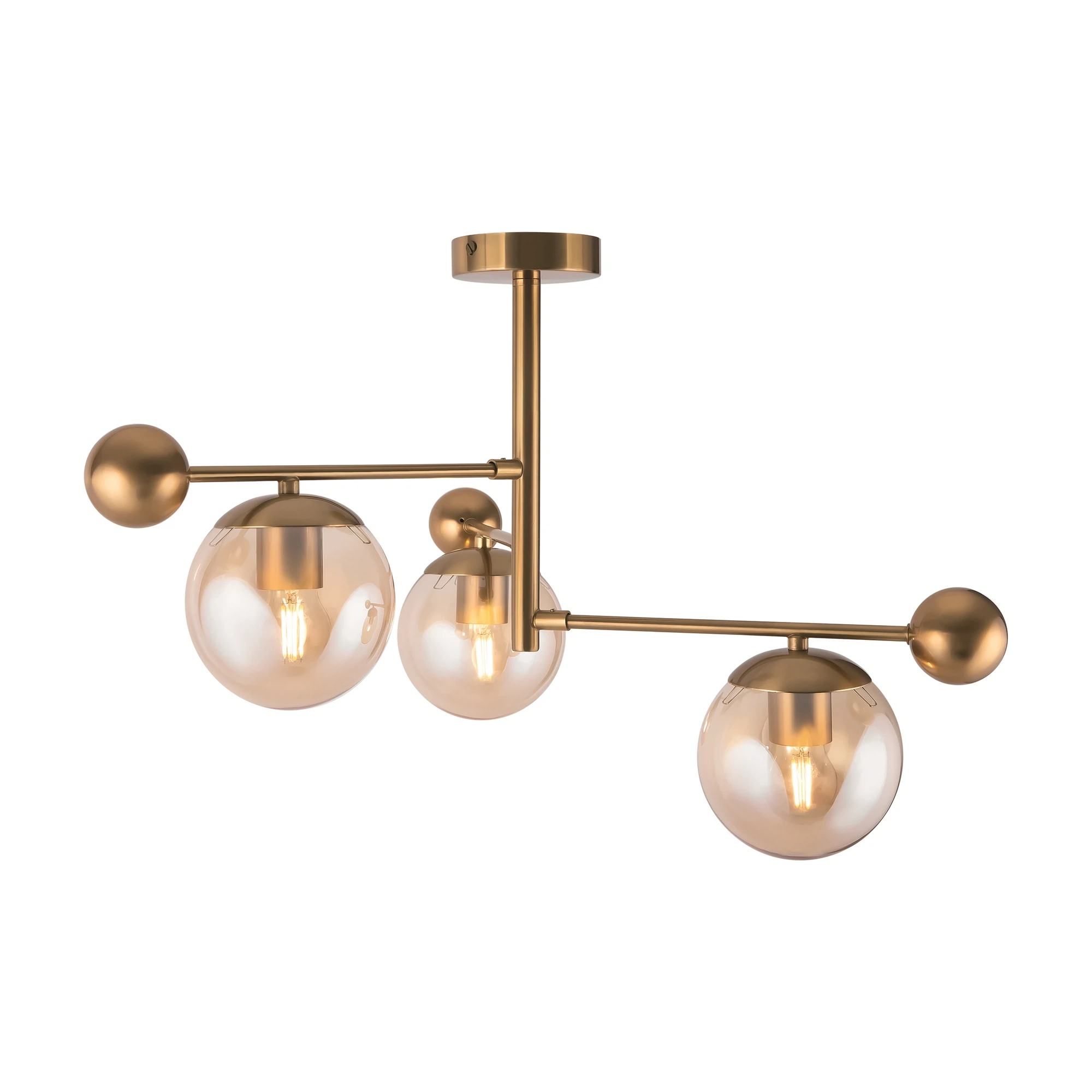 Изображение товара Люстра потолочная Freya FR5158PL-03BS стиль лофт