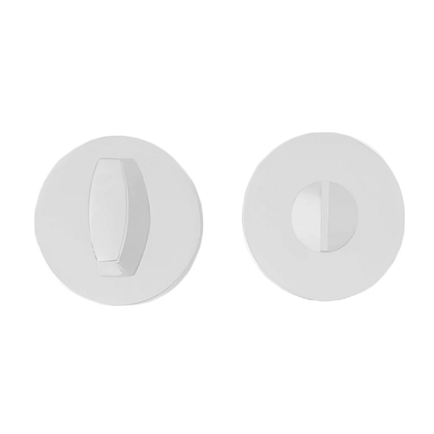 Изображение товара Ручка поворотная Trodos "708BK" серия 06 slim, белый матовый