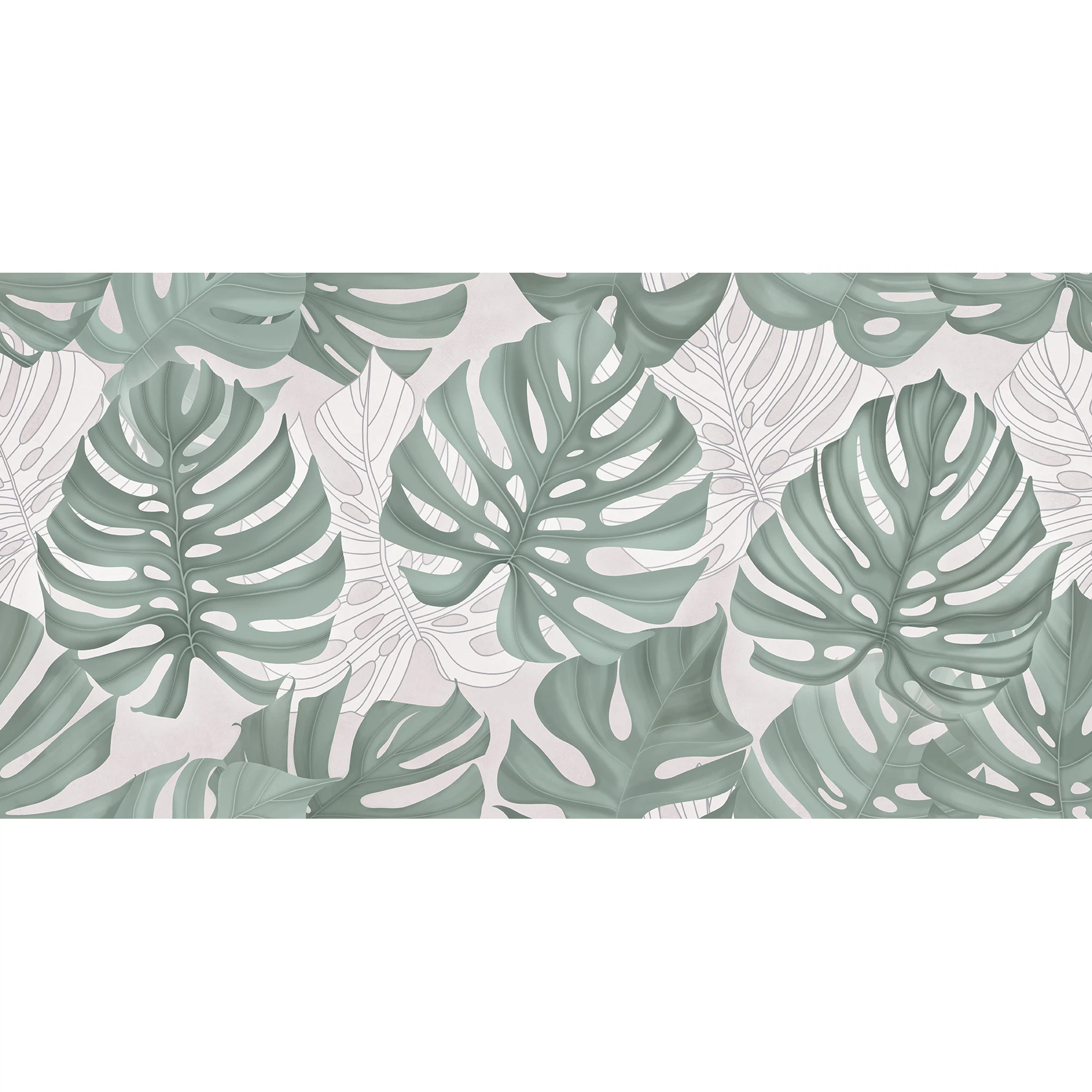 Изображение товара Керамический настенный декор Roma Natura Green 31,5x63 см Керлайф