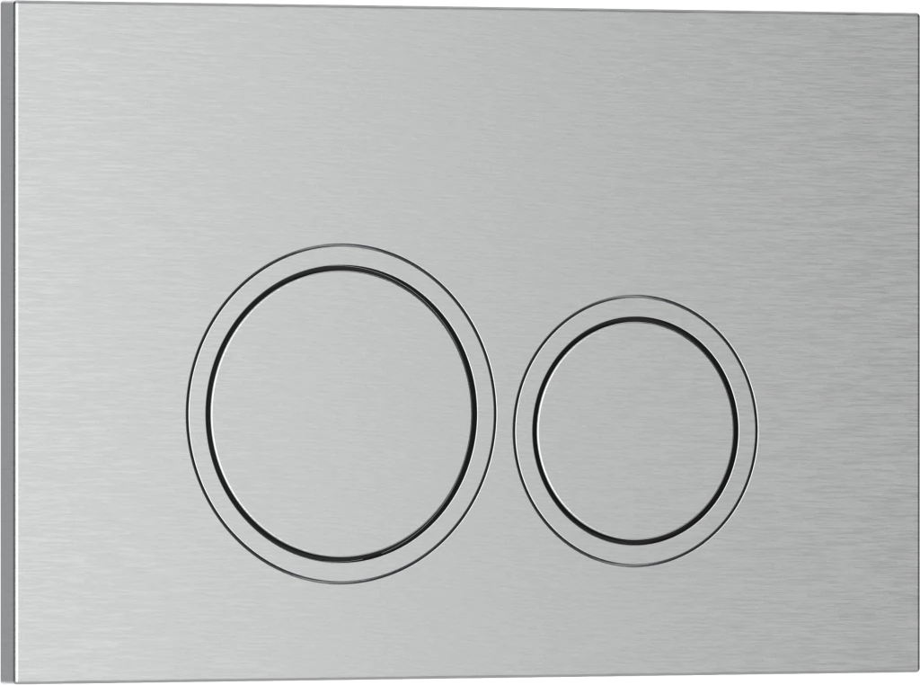 Изображение товара Кнопка смыва IBERICA BLANCA ESTI-O ABS-пластик, хром матовый (IB.B082.004.000)