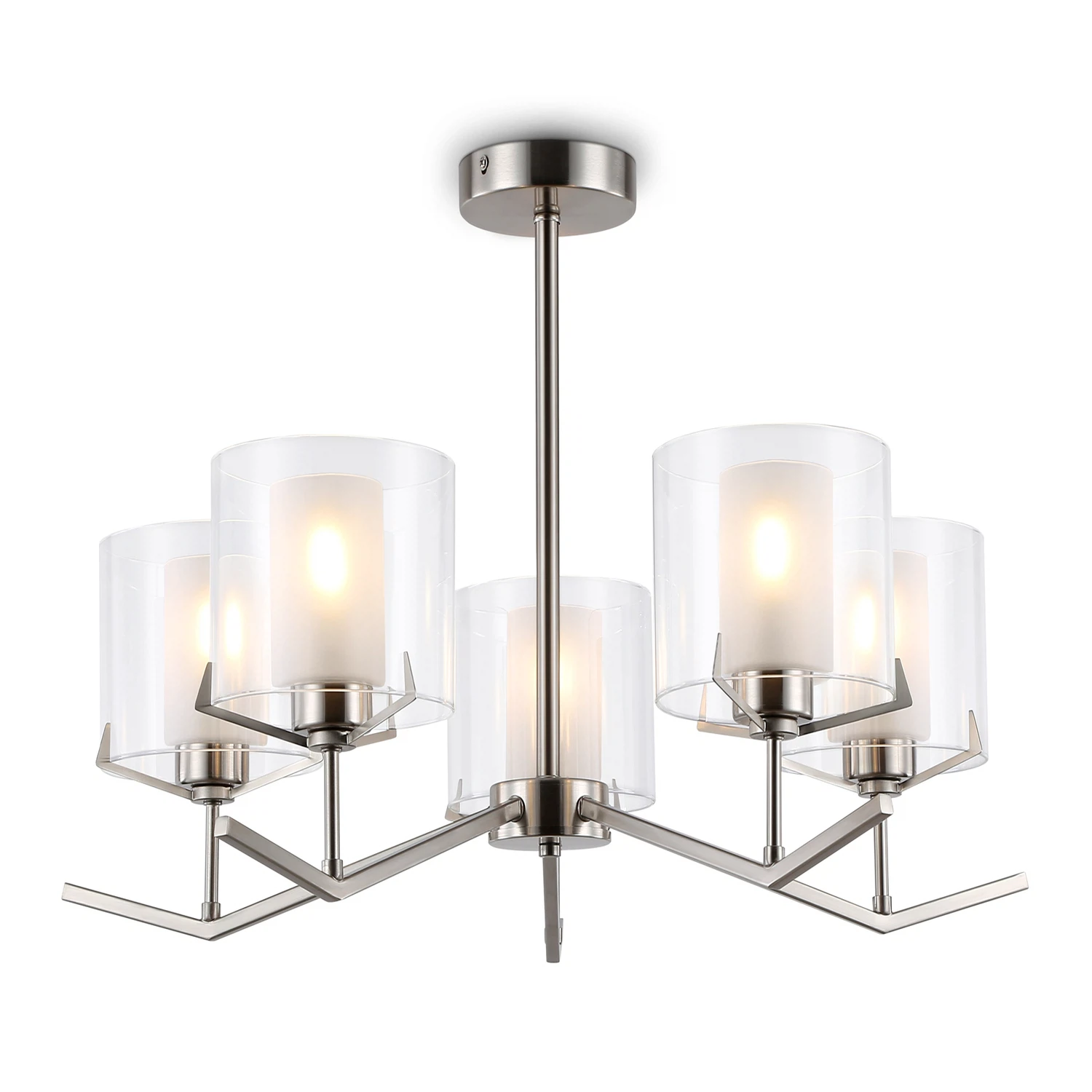 Изображение товара Люстра на штанге AMBRELLA LIGHT 5 ламп неоклассика IP20 никель