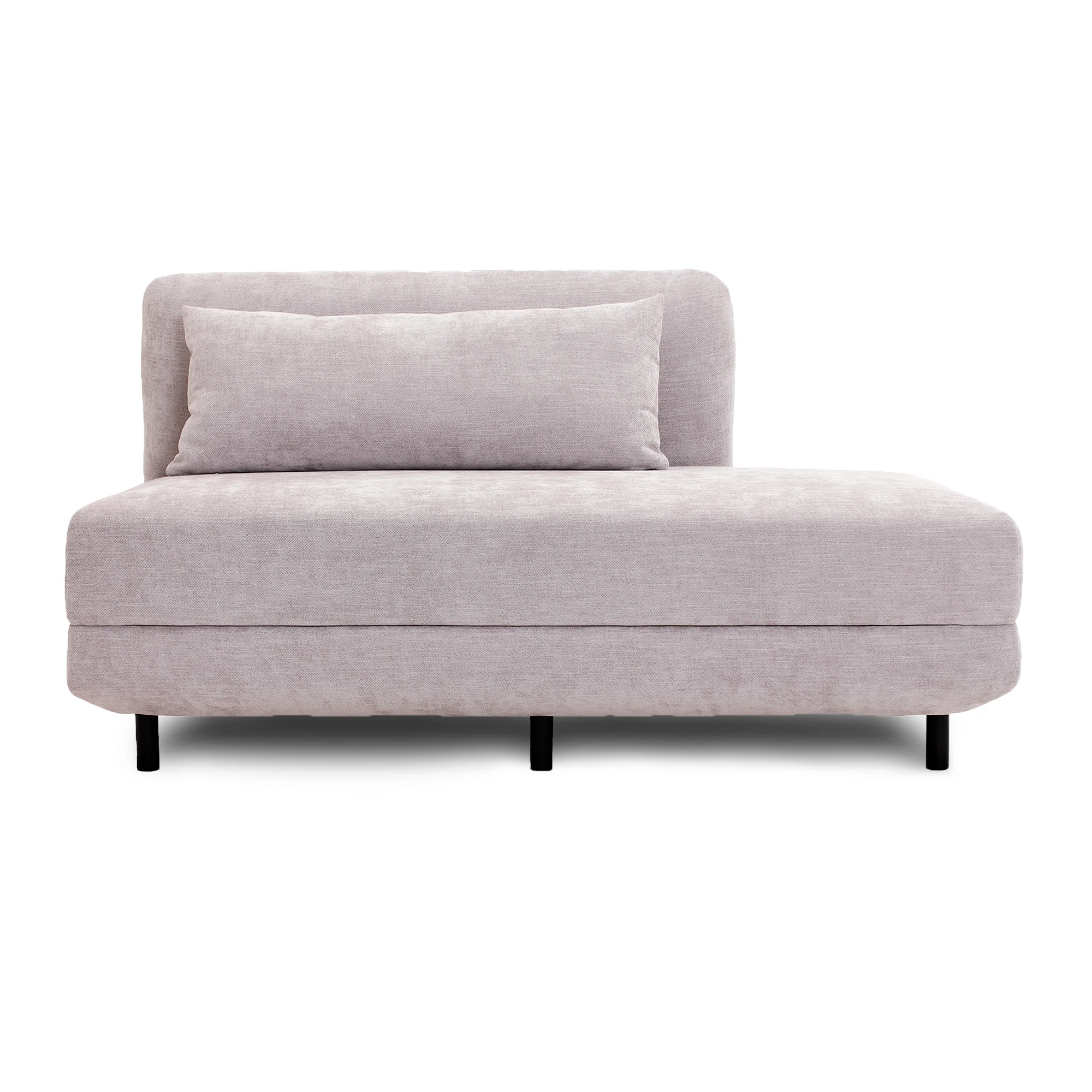 Изображение товара Модульный диван NRAVA Lois 159x90 см серый Beauty Silver современный дизайн