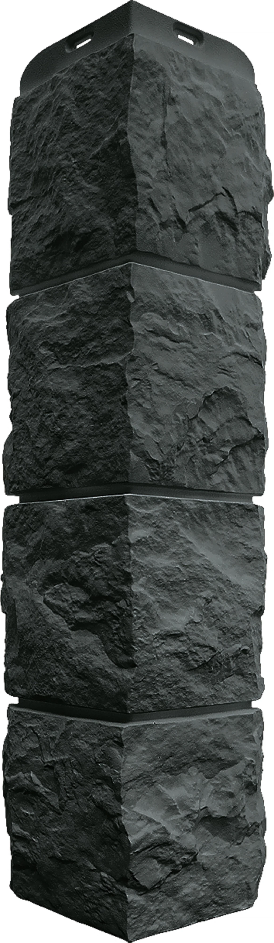 Изображение товара Угол наружный ТУФ ЭКО 580х150мм Графит для фасадных панелей