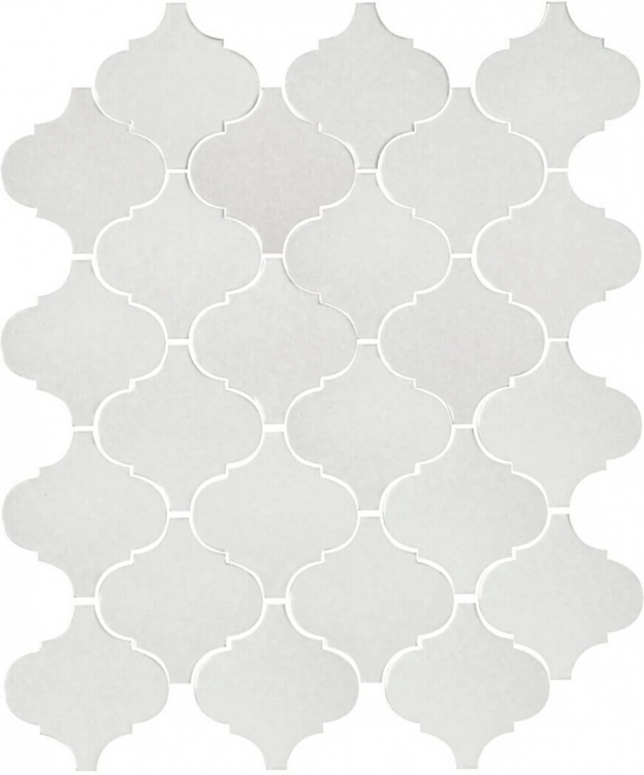 Изображение товара Плитка настенная Kerama Marazzi Арабески Белый 26x30 см, современный дизайн