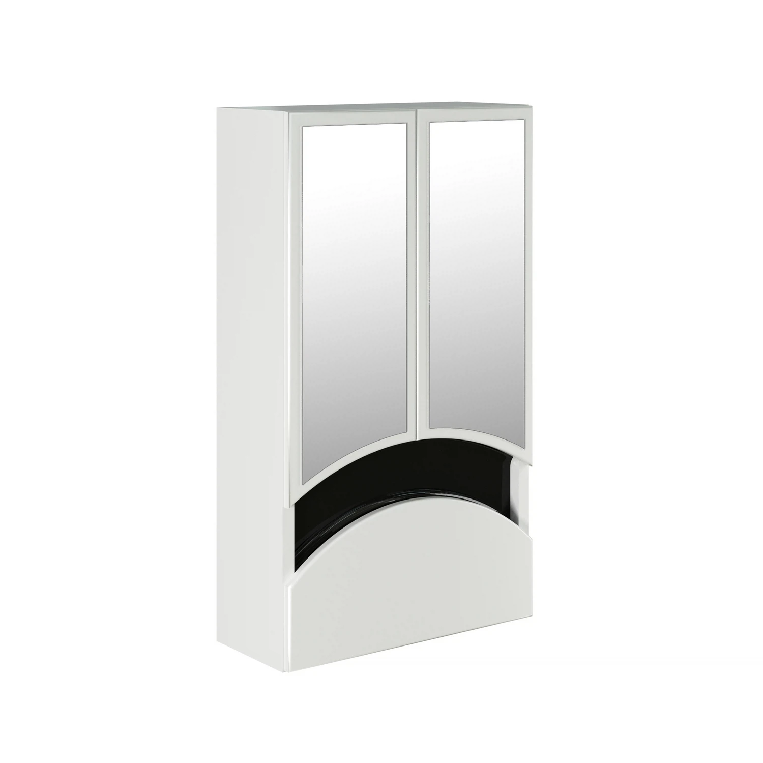 Изображение товара Шкаф навесной "РАДУГА-46" чёрный без подсветки