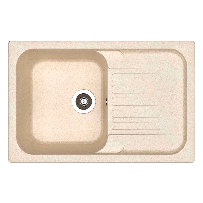 Изображение товара Кухонная мойка Dr. Gans АДЕЛЬ 25.090.C0780.403, латте, искусственный мрамор