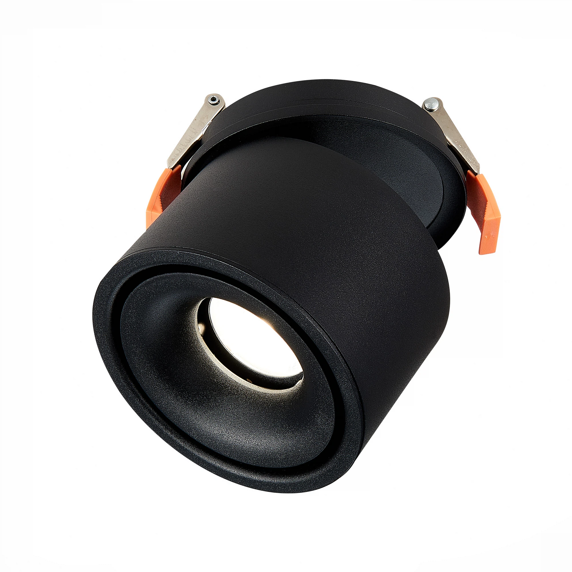 Изображение товара Встроенный LED светильник 12W 3000K серия ST652 с поворотным плафоном черный или белый