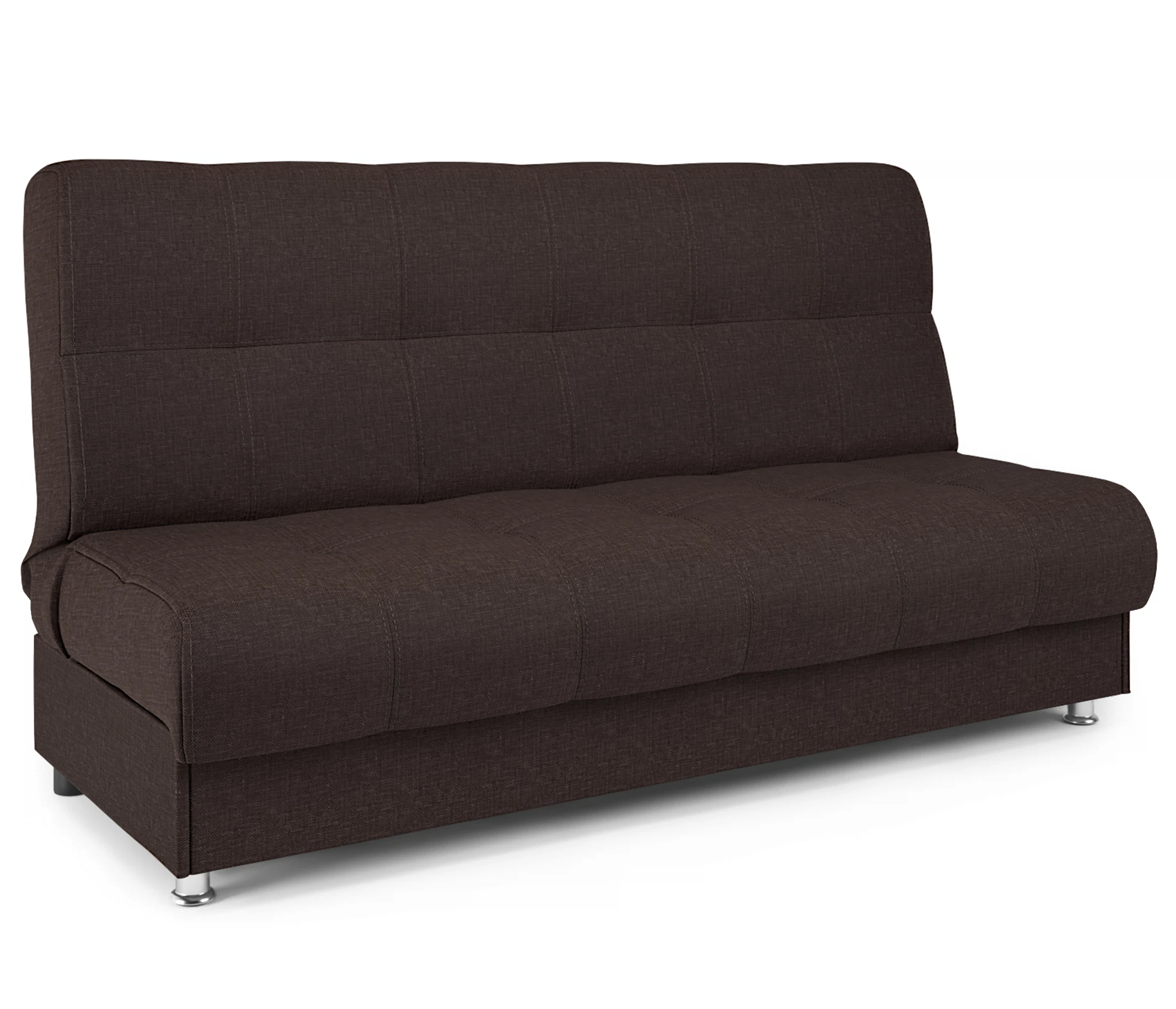 Изображение товара Диван-книжка Гамма БП рогожка шоколад практичный и комфортный